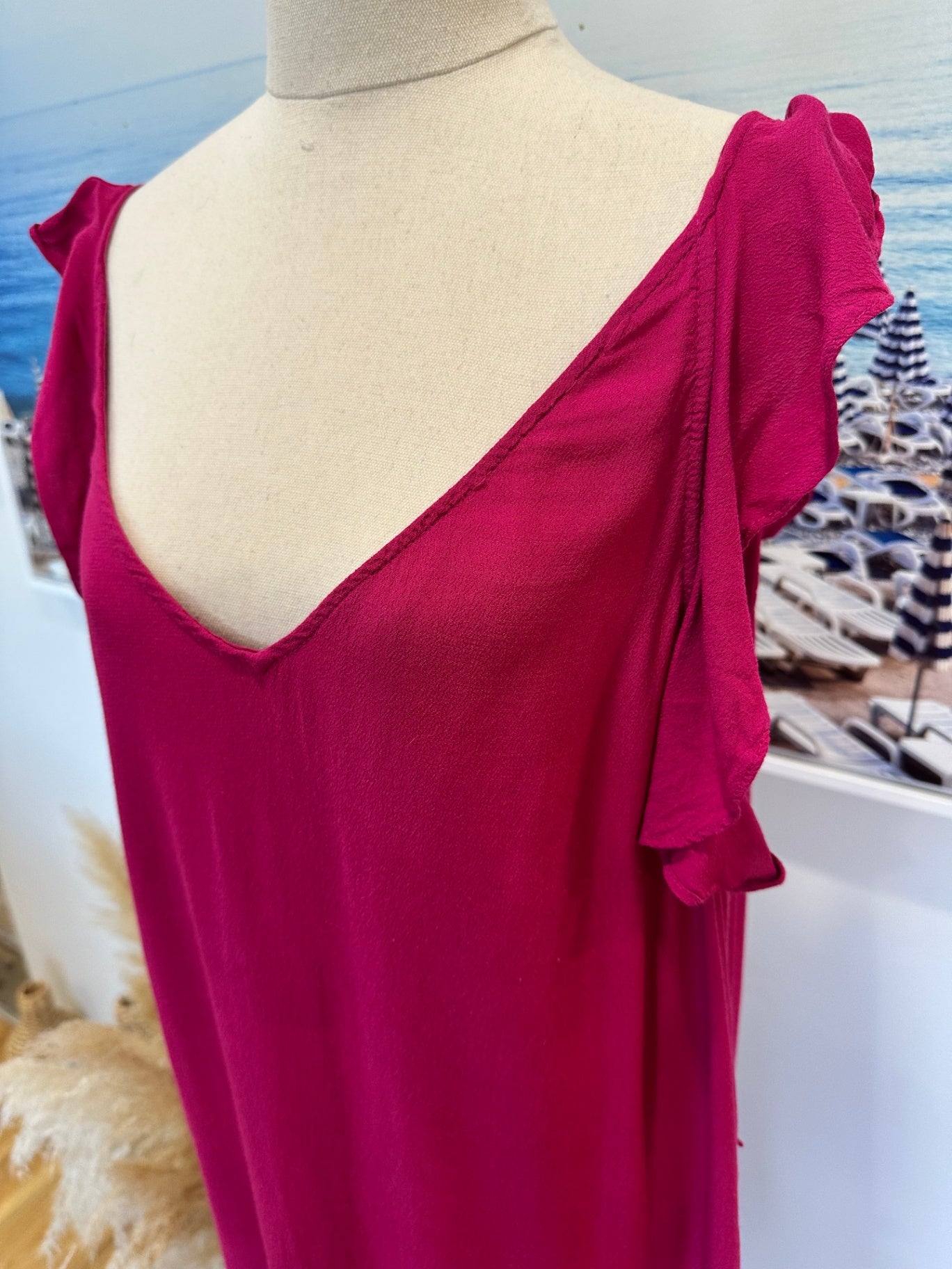 [SALE] Max Fuchsia Pink Dress Women Elegant Stylish Party Evening Wear Size 12