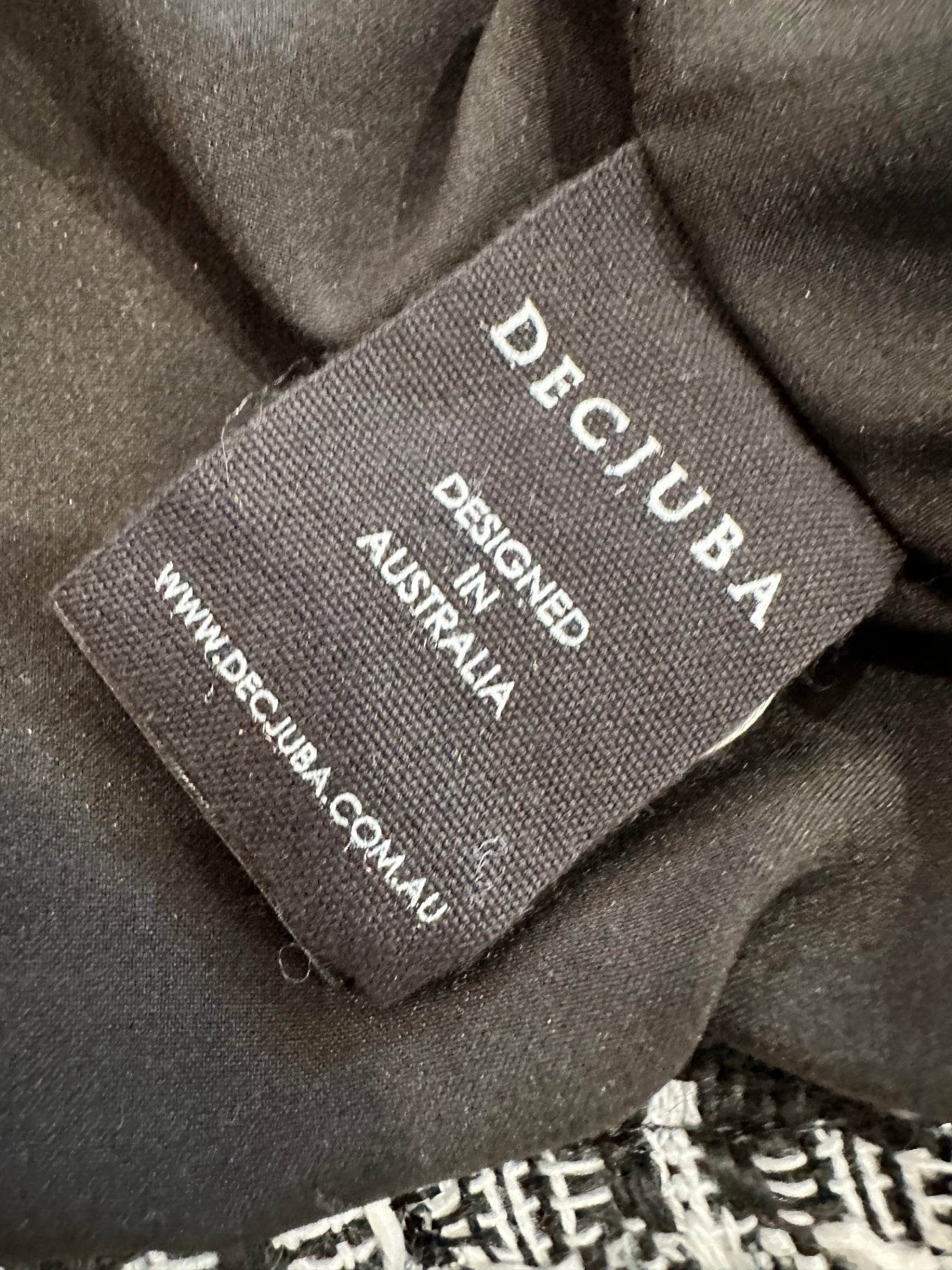 [SALE] Decjuba Black White Jacket Women Stylish Smart Casual Outerwear  Size 14