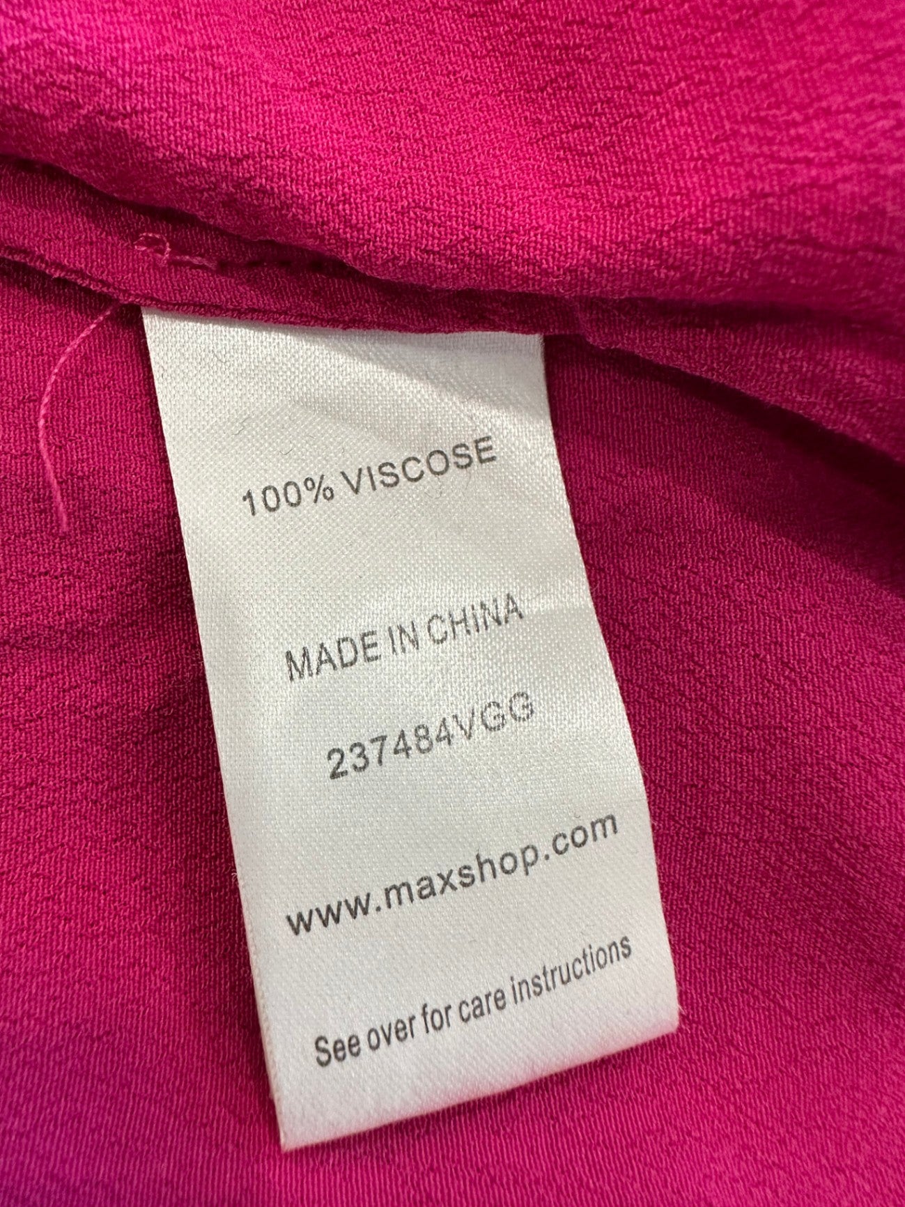 [SALE] Max Fuchsia Pink Dress Women Elegant Stylish Party Evening Wear Size 12