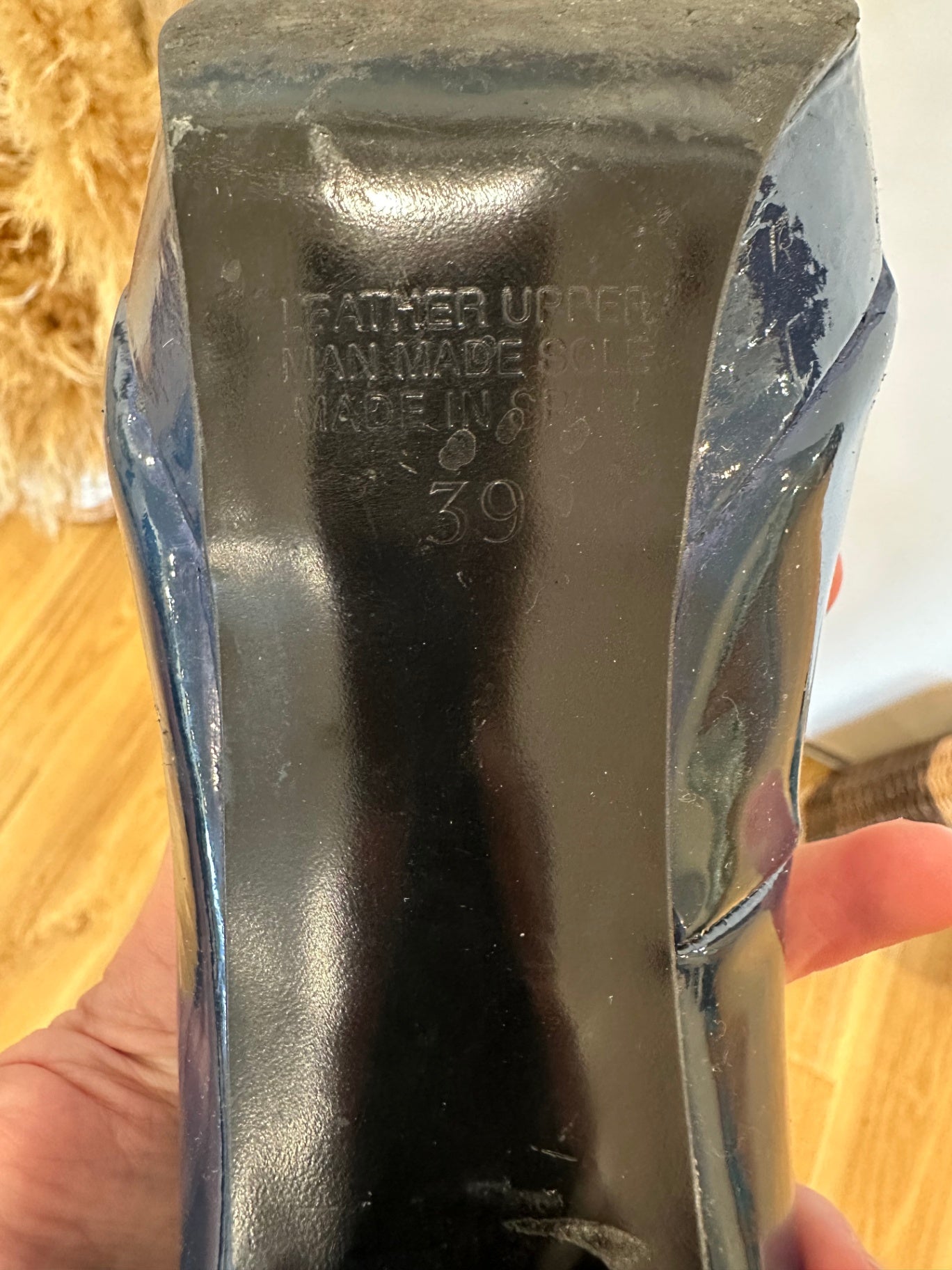[SALE] Mi Piaci - Platform Heels - Size EU 39 - Navy Blue
