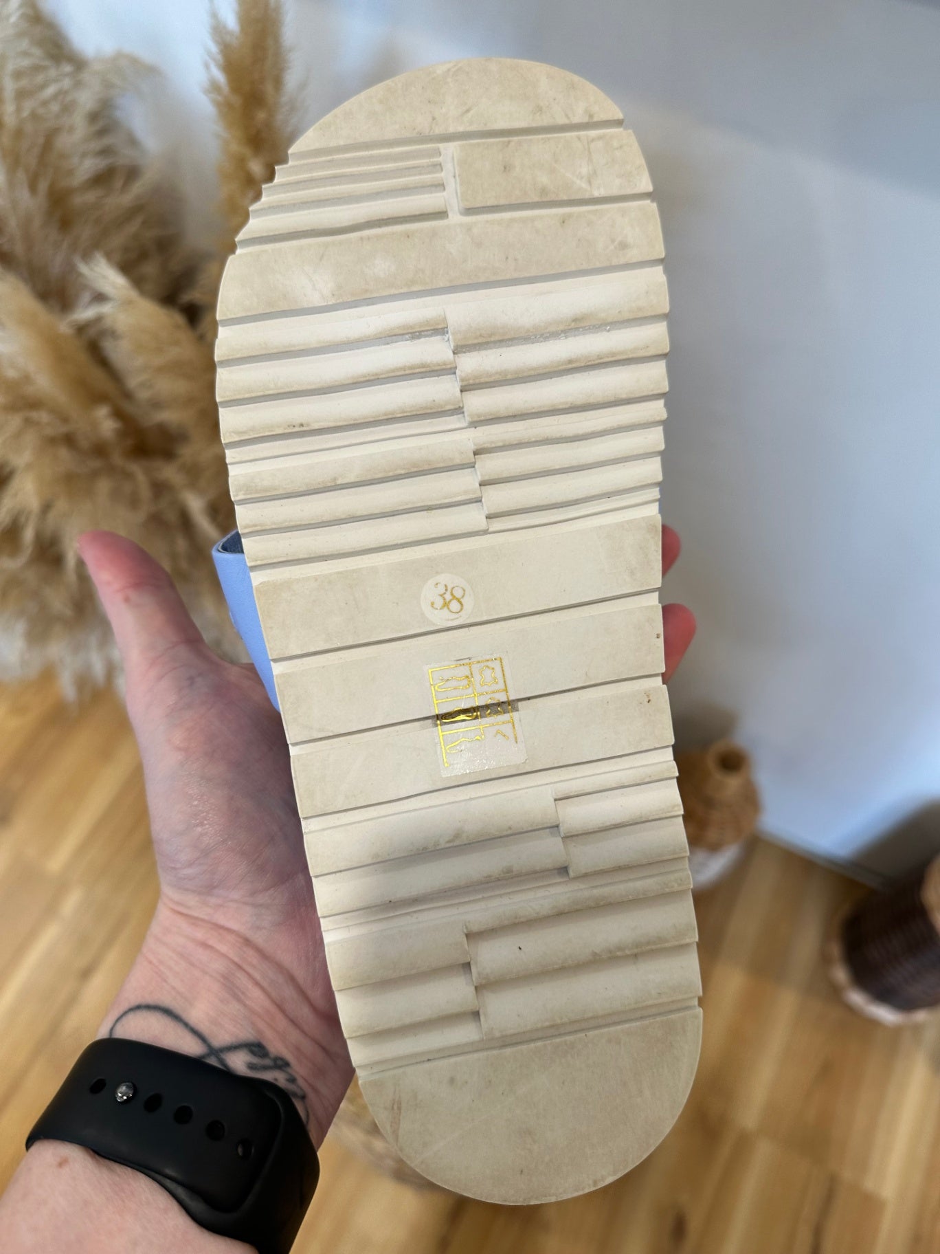 [SALE] Miss Wilson Sandals / Slides - Size EU 38 - Light Blue