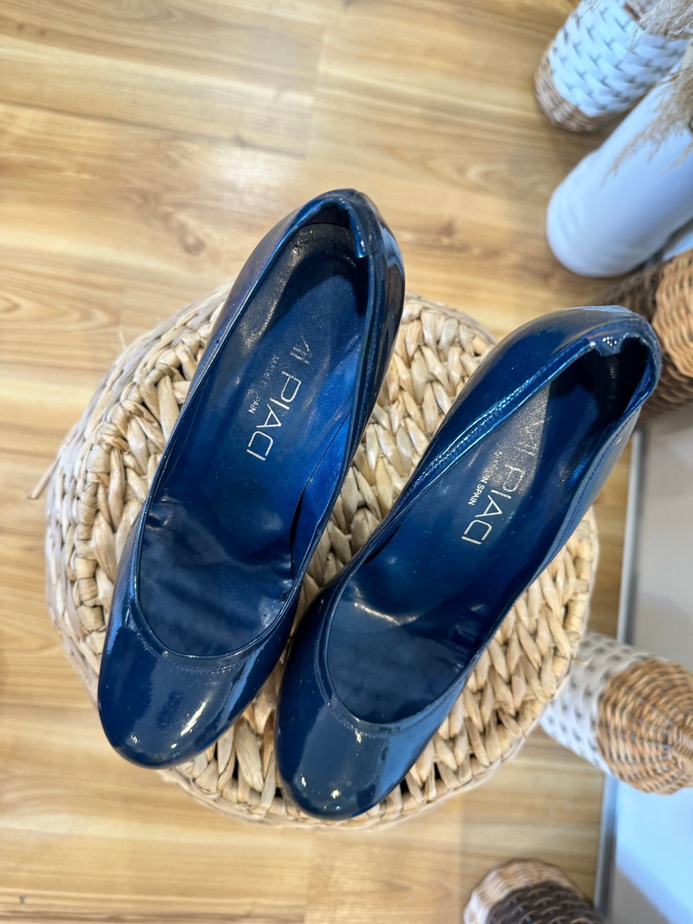 [SALE] Mi Piaci - Platform Heels - Size EU 39 - Navy Blue