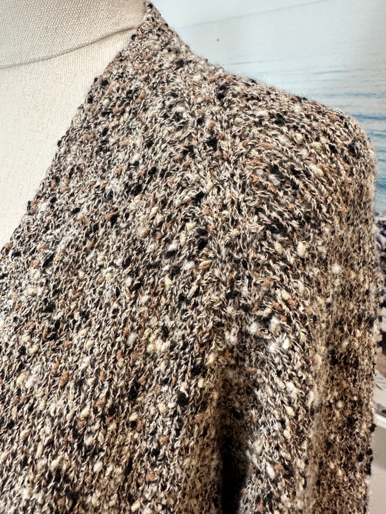 Knit - Three Piece Suit - Oatmeal - Approx Size 14