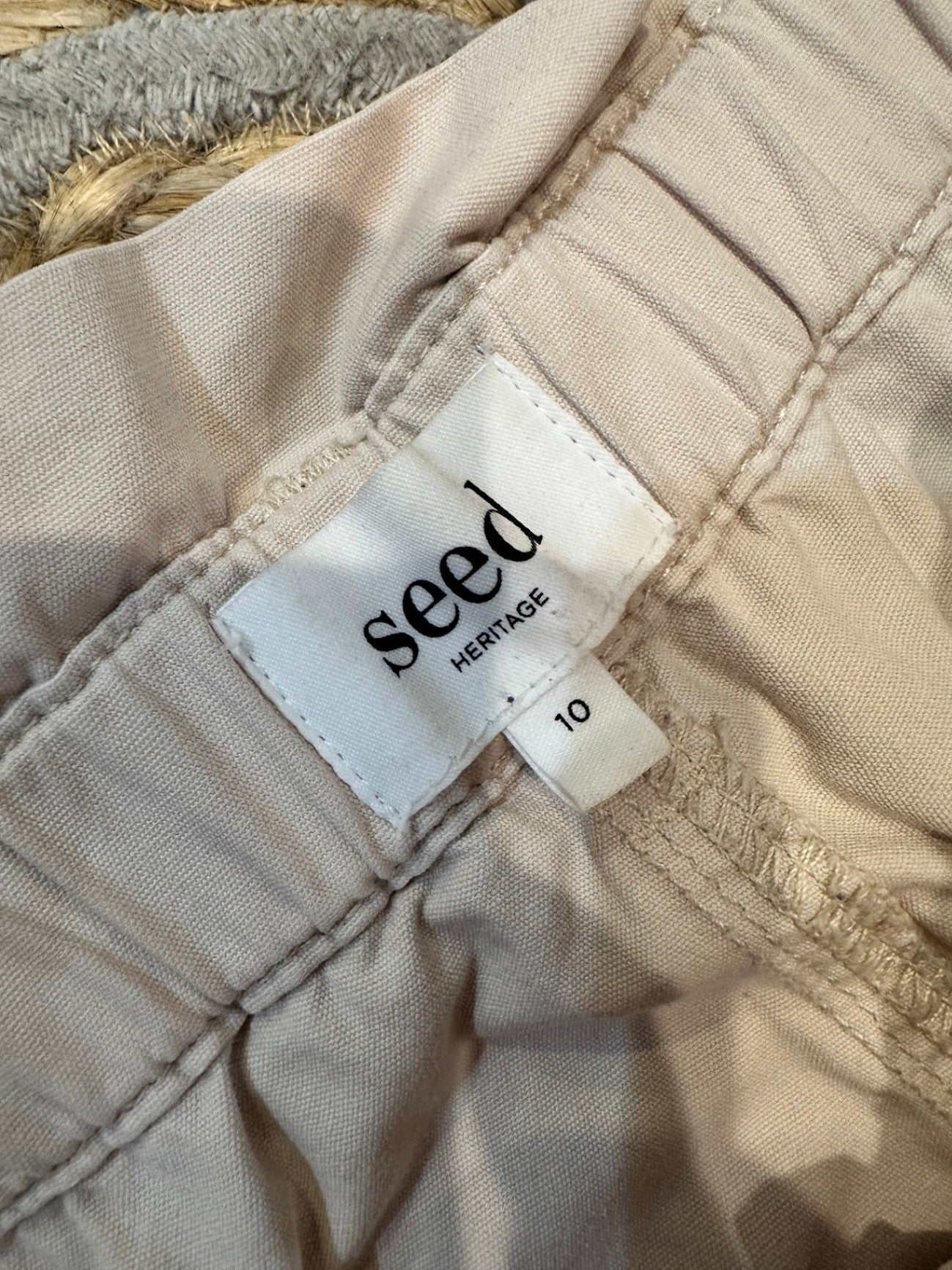 [SALE] Seed Heritage Pants 10 Beige