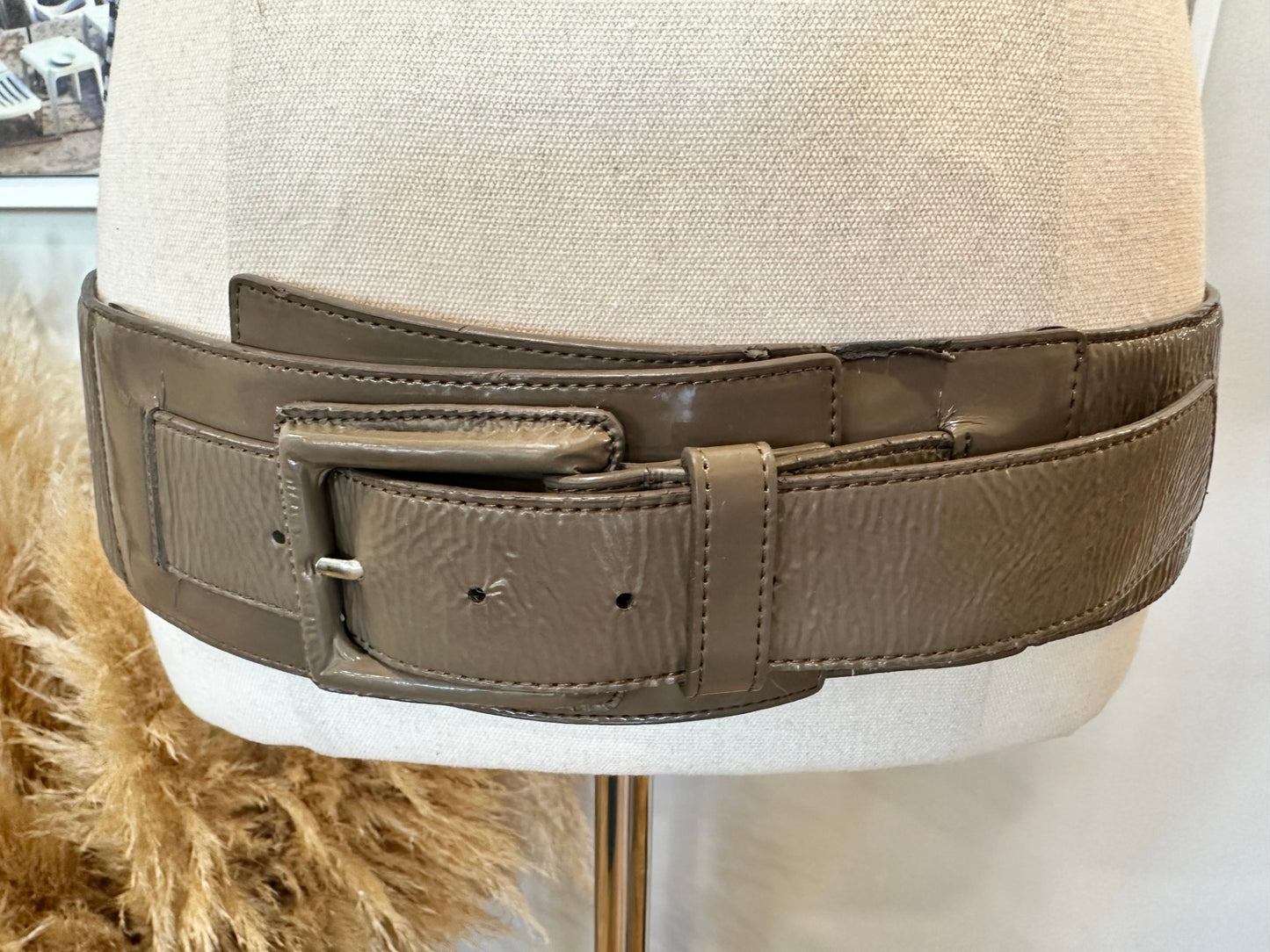 [SALE] Veronika Maine Belt Large Taupe