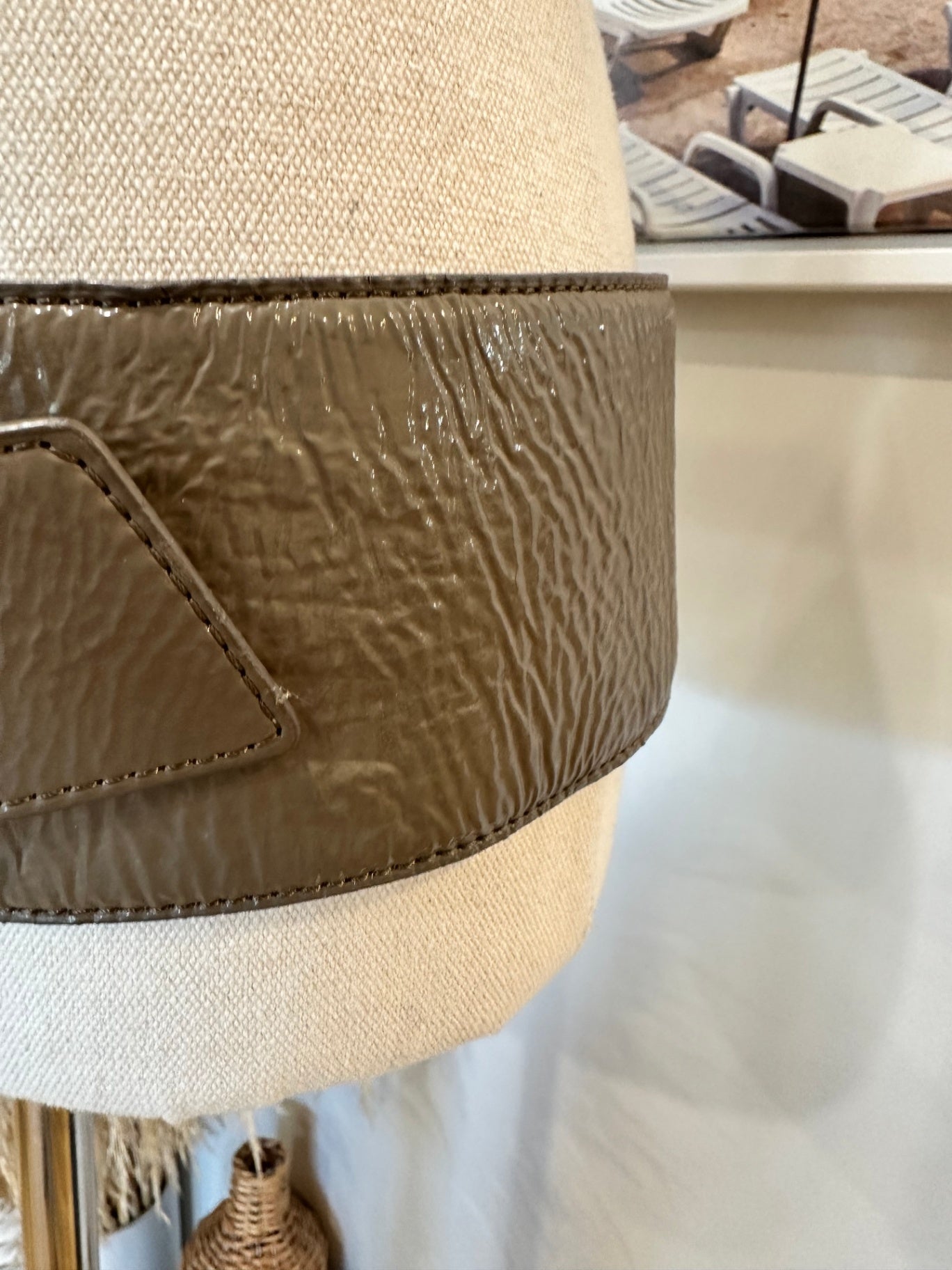 [SALE] Veronika Maine Belt Large Taupe