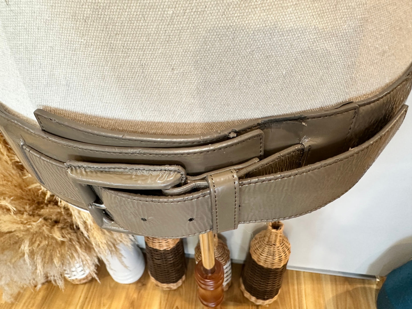 [SALE] Veronika Maine Belt Large Taupe