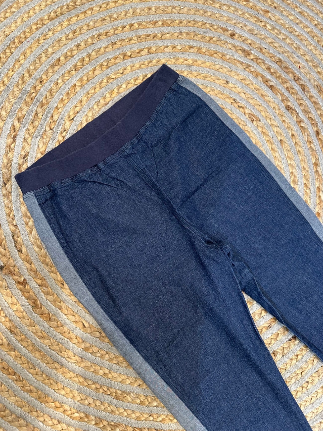 [SALE] Bounce Pants Medium Dark blue w Stripe