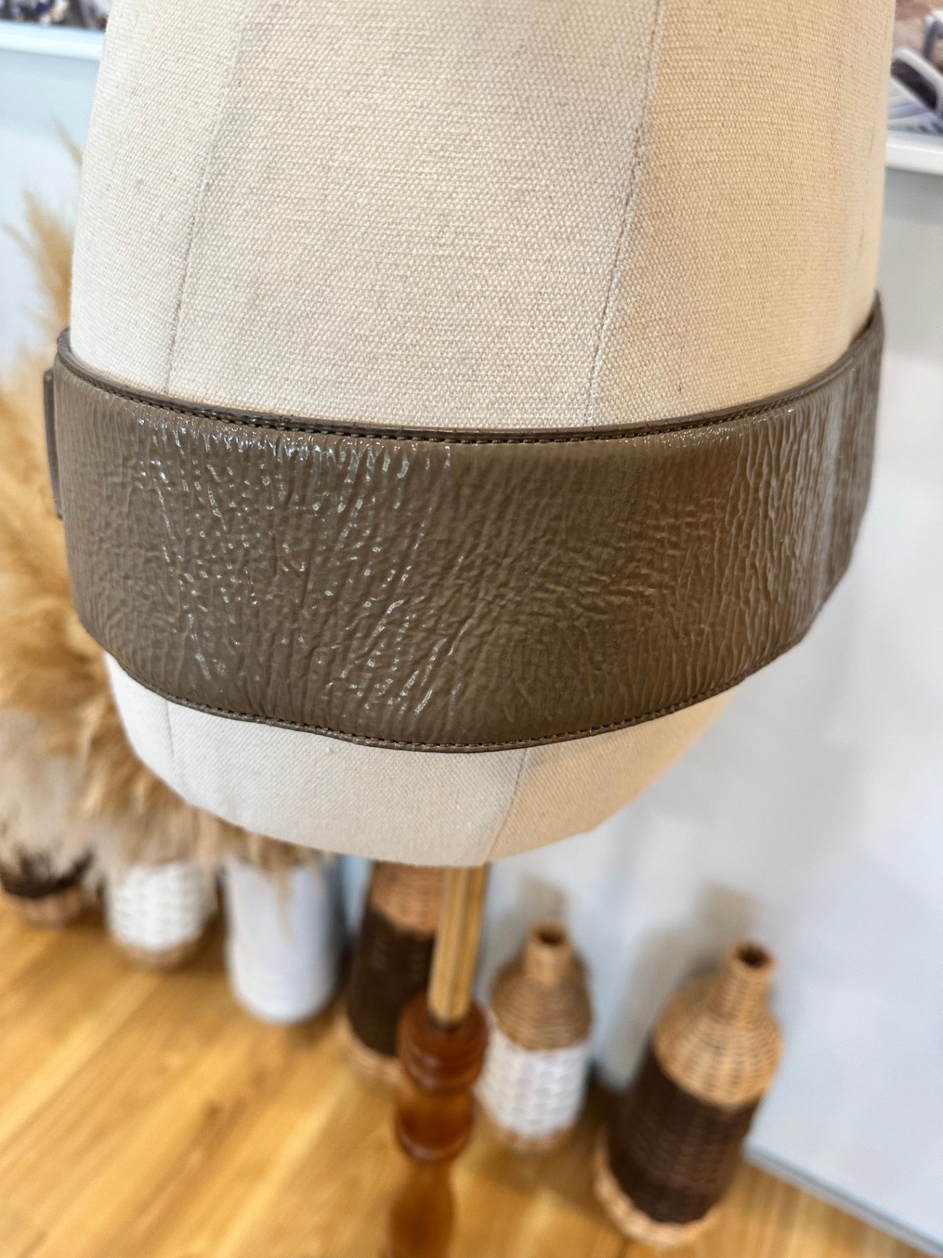 [SALE] Veronika Maine Belt Large Taupe