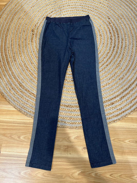 [SALE] Bounce Pants Medium Dark blue w Stripe