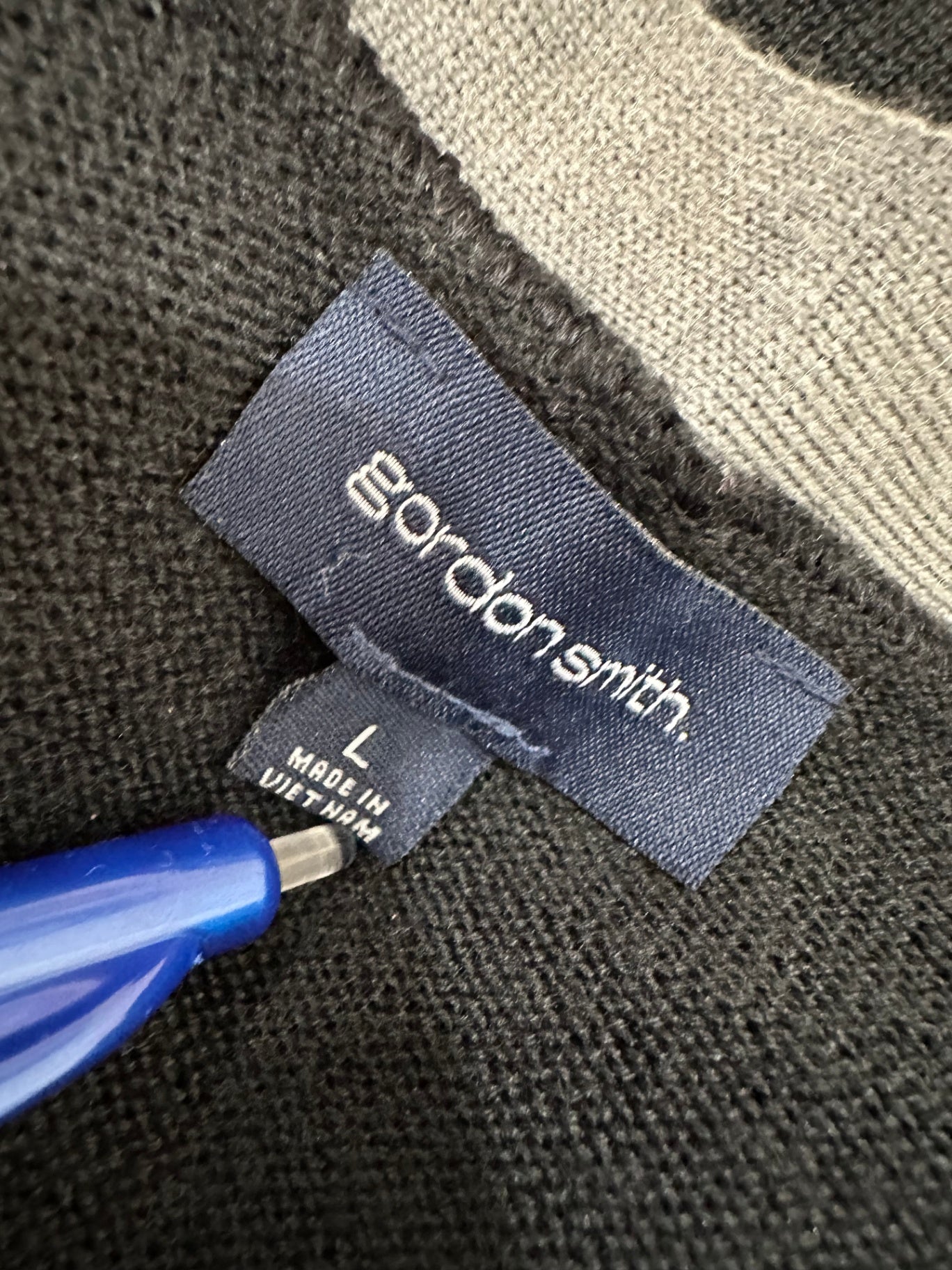 [SALE] Gordon Smith Cardigan Large Black and grey
