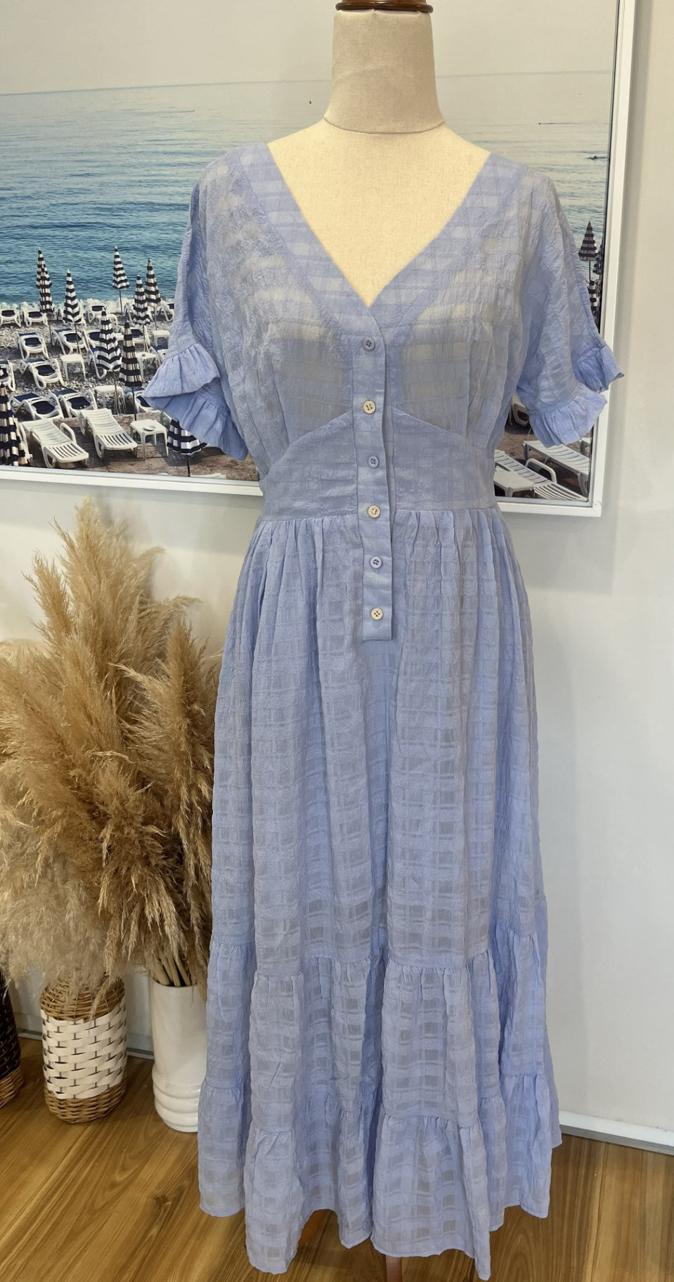 Shareen Collections Dress 6 Blue