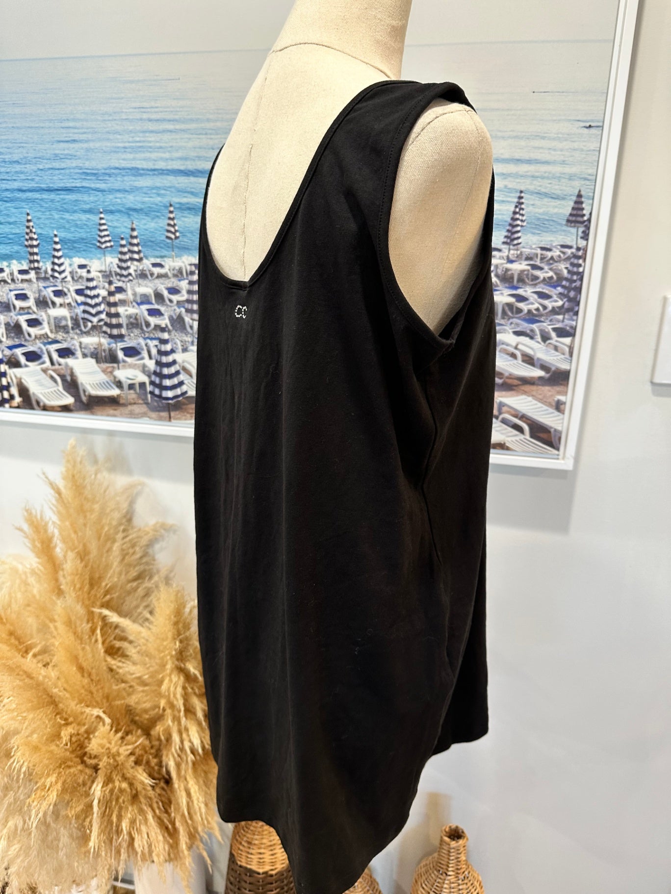 [SALE] City Chic Singlet 16 Black