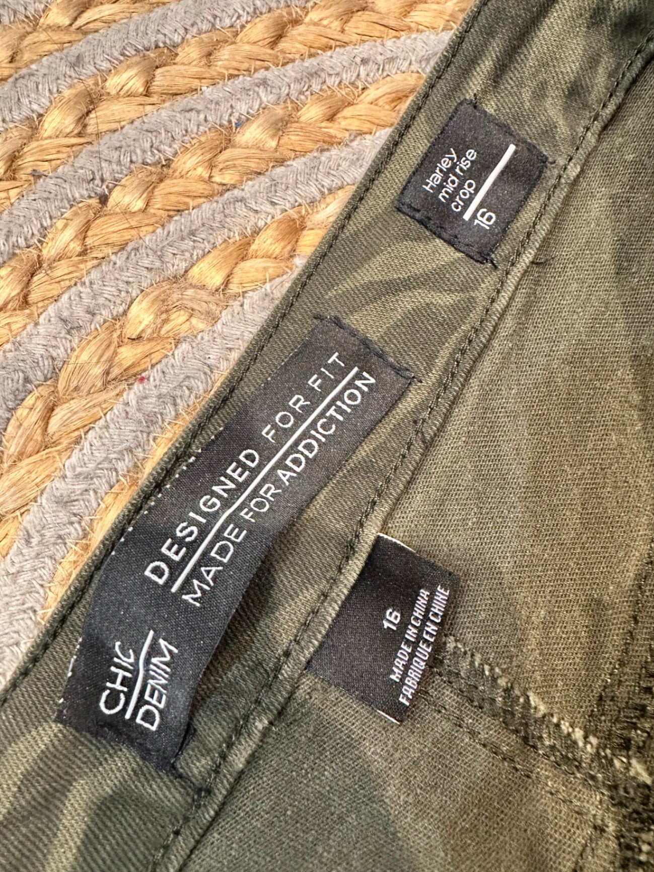 [SALE] City Chic Jeans 16 green