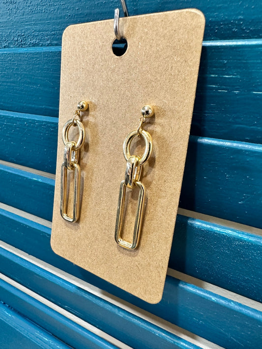 [SALE] Earrings Gold-tone