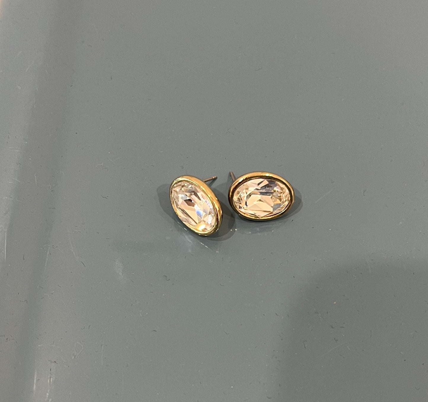 [SALE] Dryberg Kern Earrings Clear/Pinkish