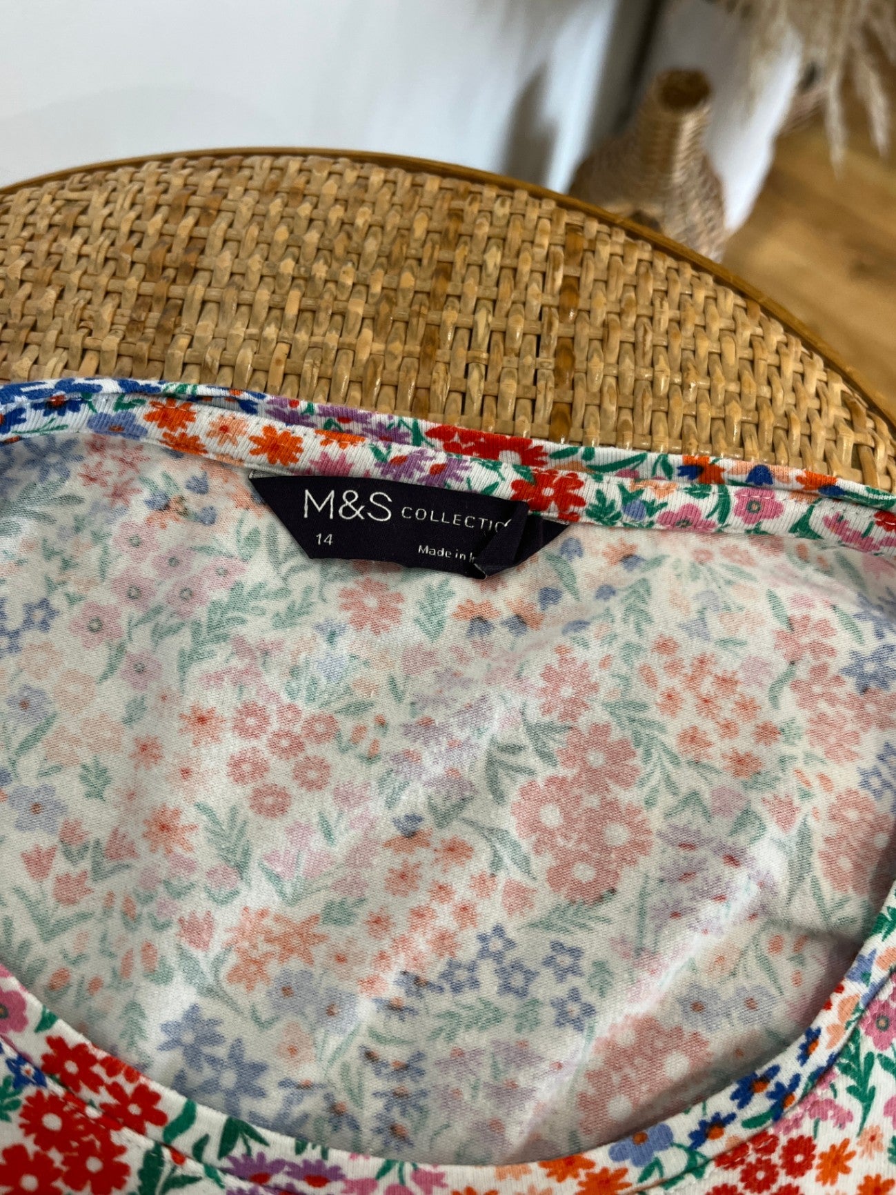 [SALE] M&S Collection T-Shirt 14 Multicolored