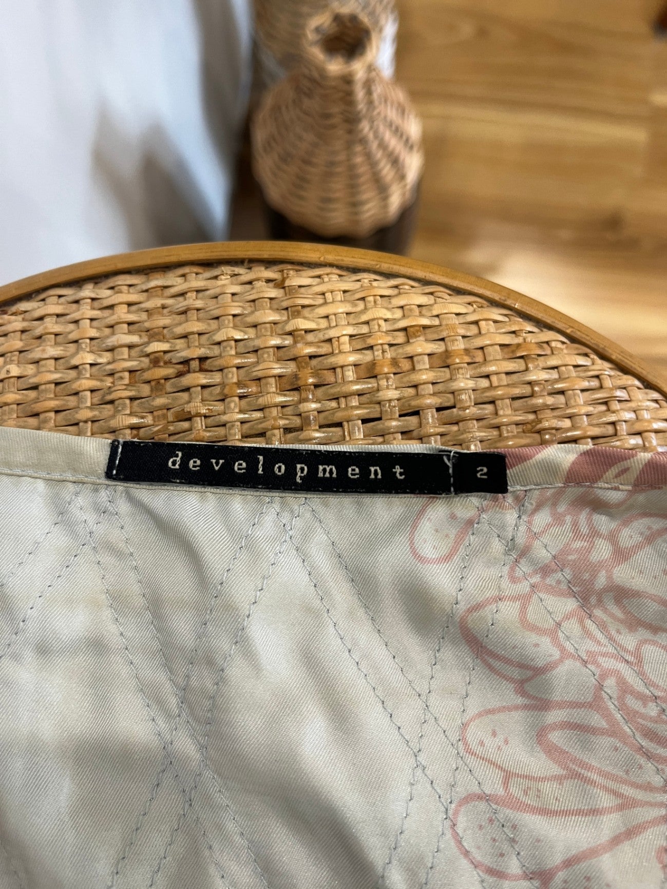 [SALE] Development Skirt Medium Cream and pink