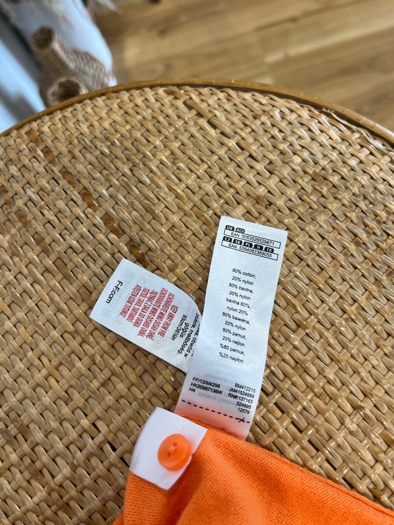 [SALE] F&F Cardigan Medium Orange