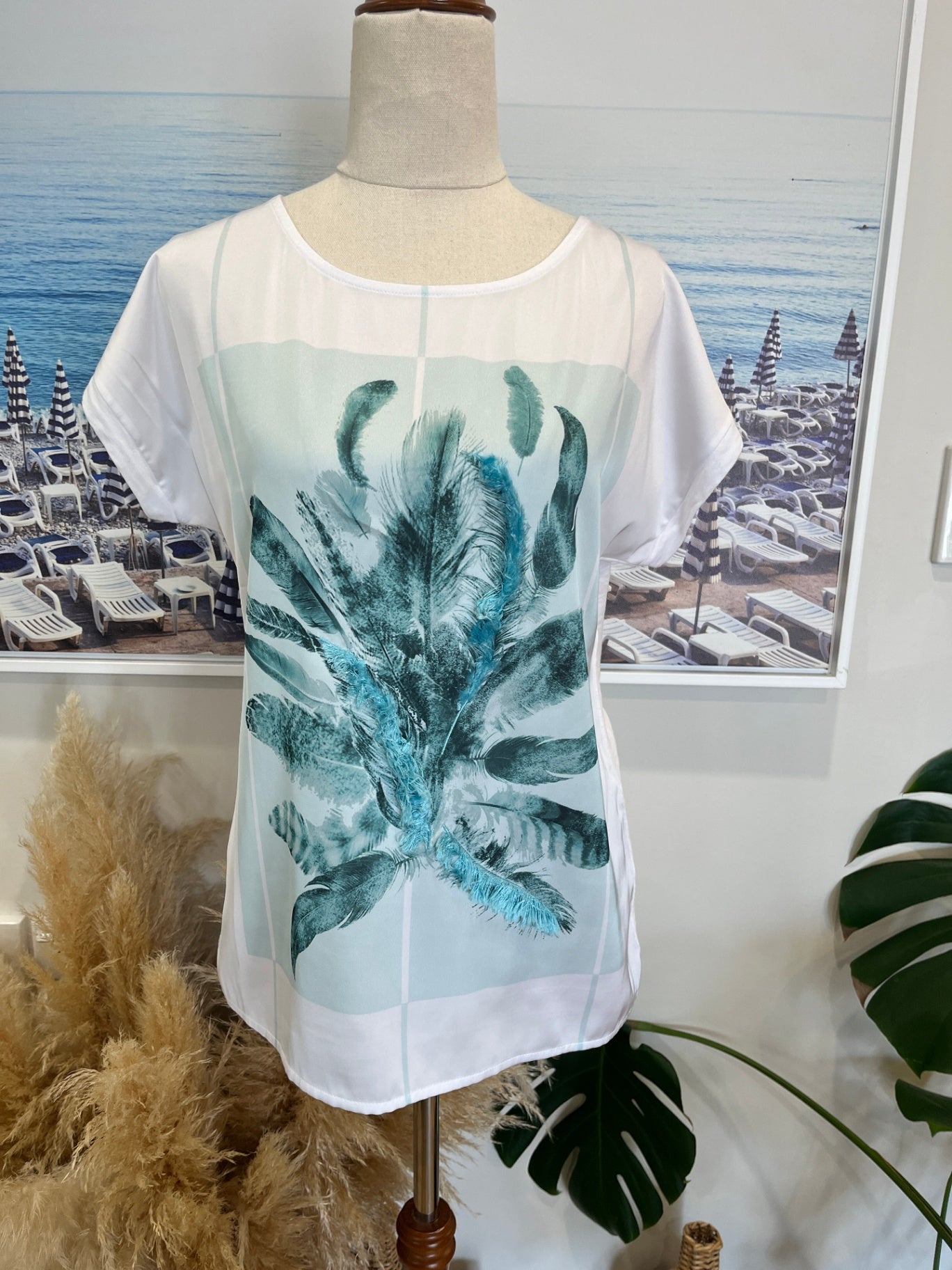 [SALE] Gerry Weber T-Shirt 12 White