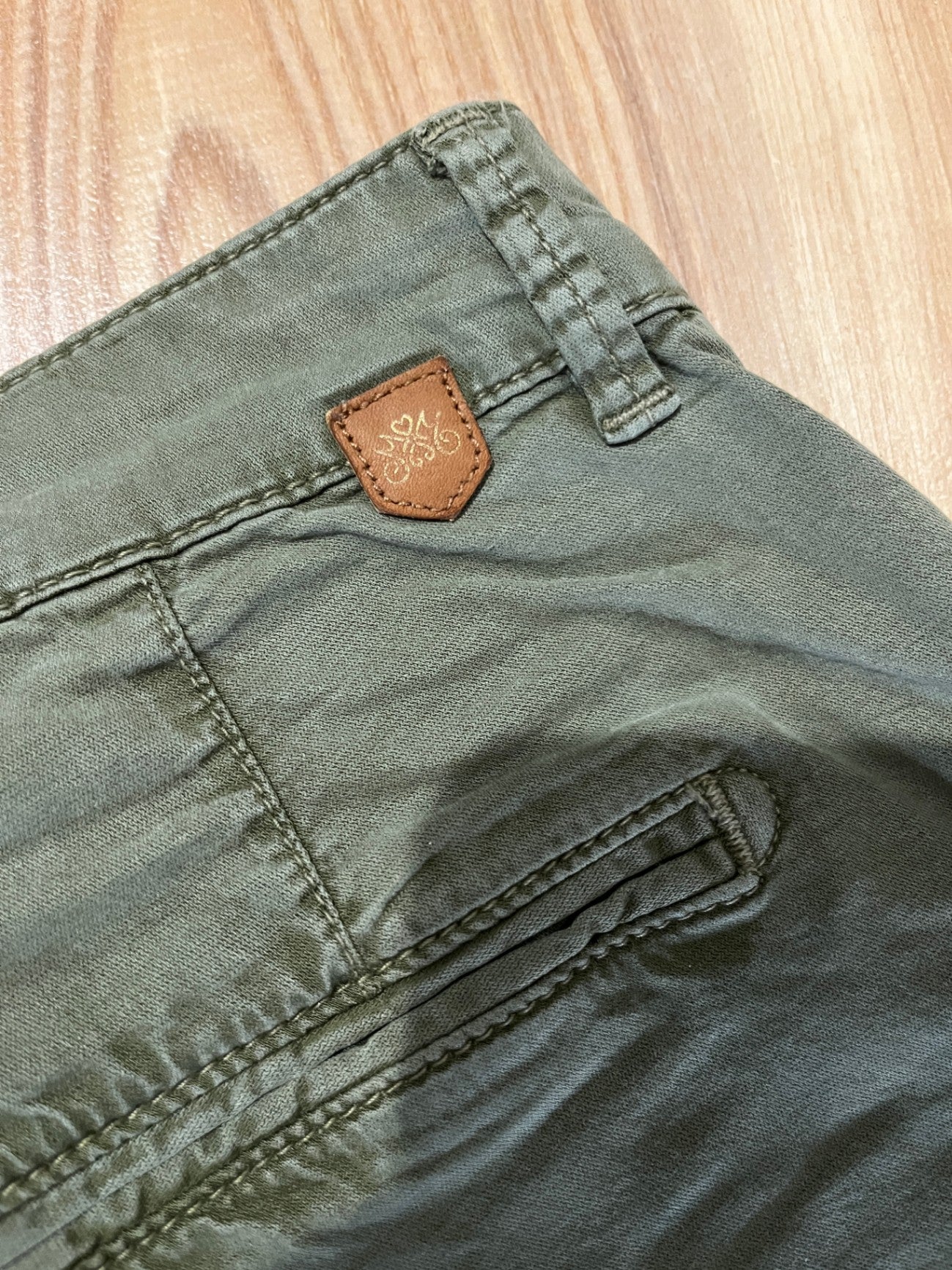 MOS MOSH Pants 28 Olive green