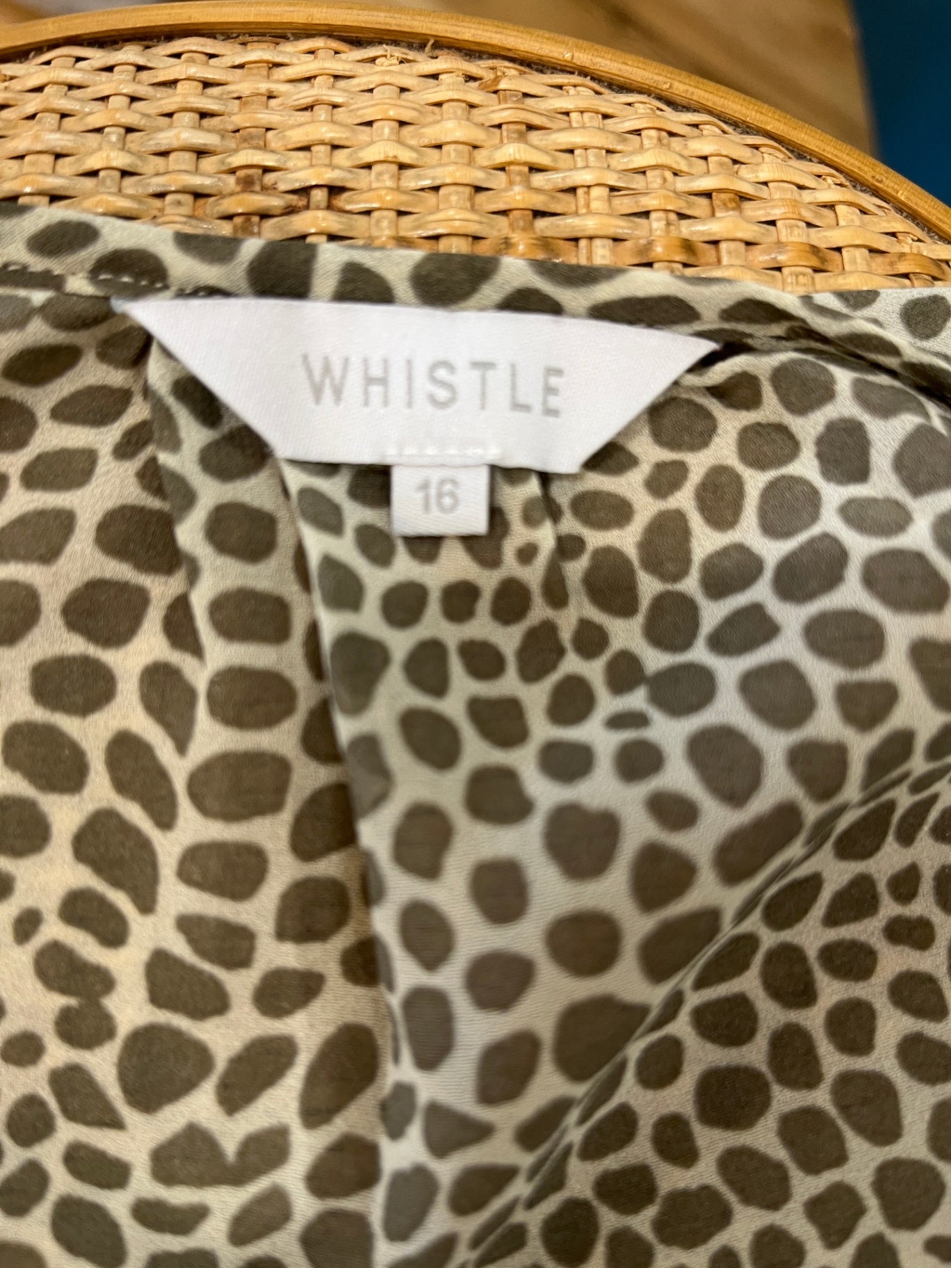 WHISTLE Blouse 16 Beige and Khaki