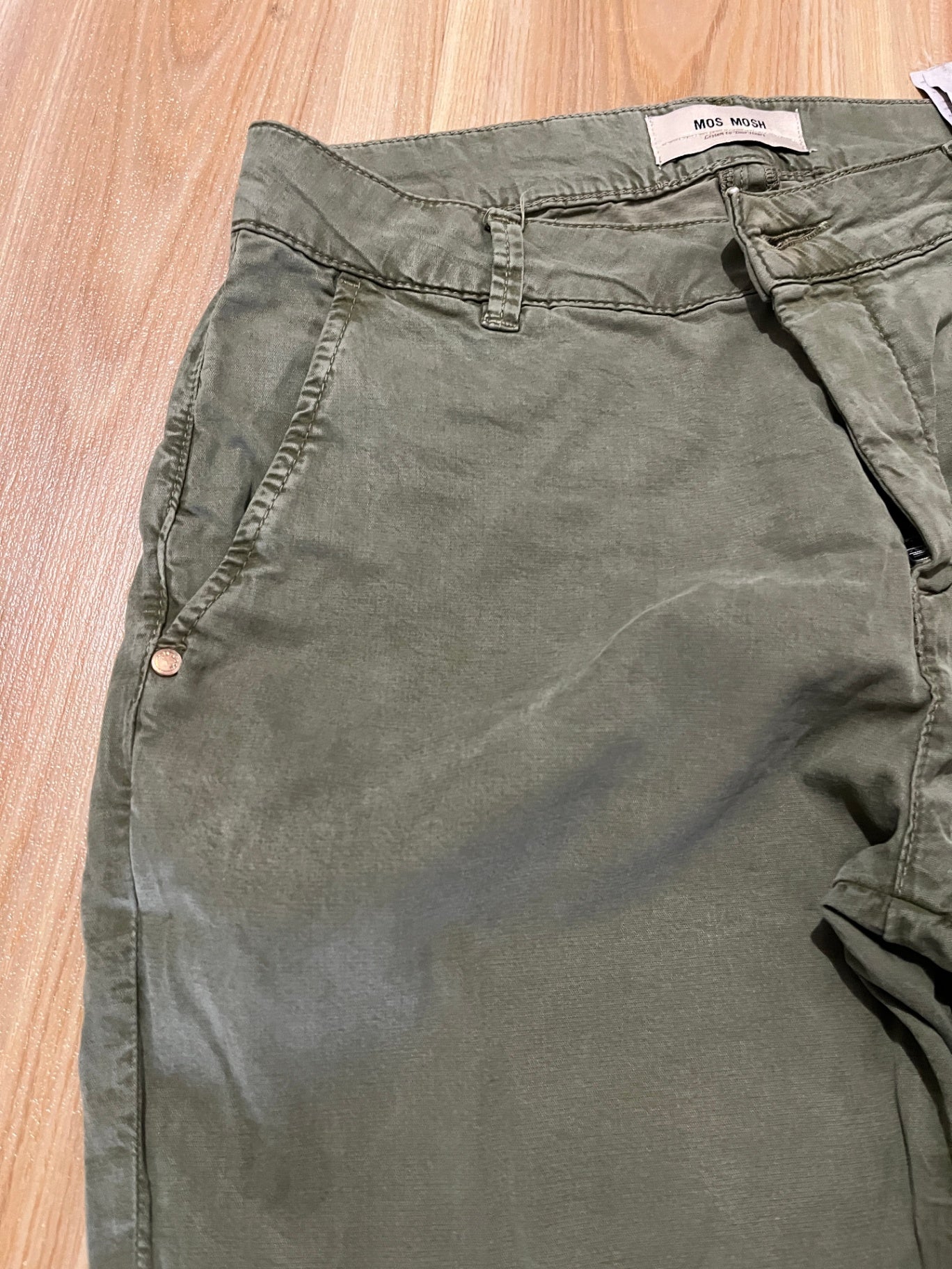 MOS MOSH Pants 28 Olive green