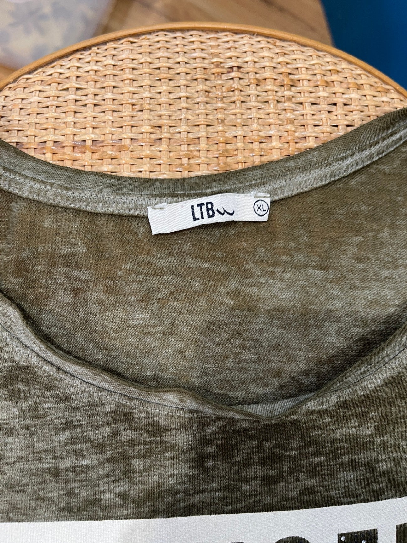 LTB T-Shirt XL small fit Olive green