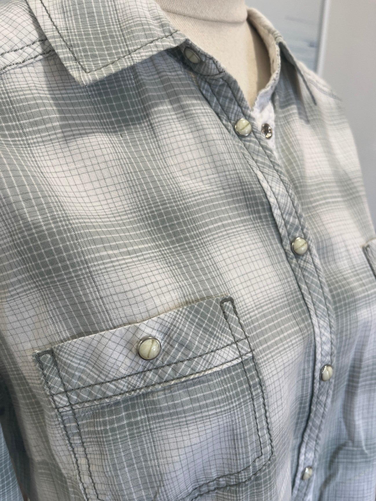 Indigo Collection by M&S Cowgirl Shirt Size 12