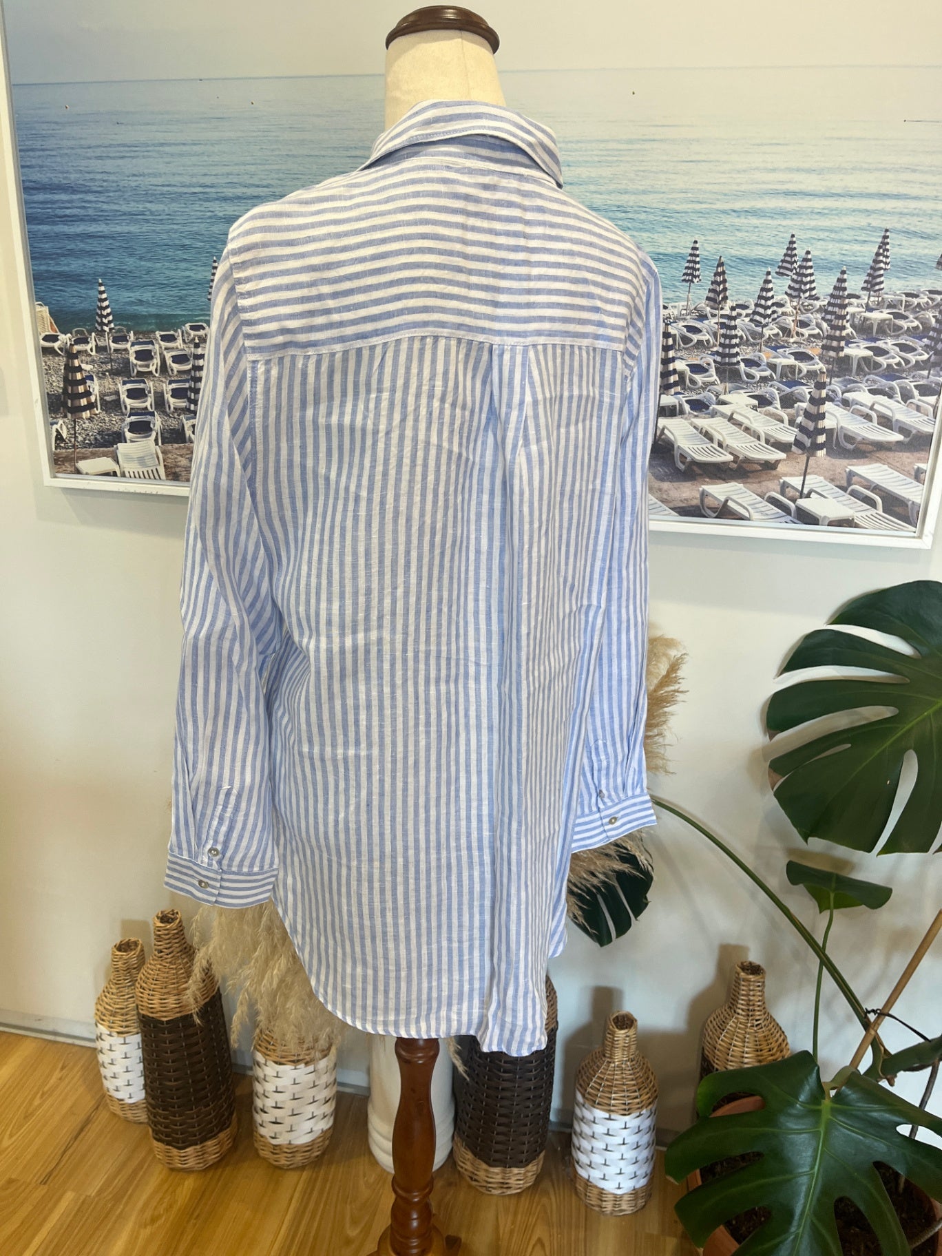 Just Jeans Shirt 12 Blue and white