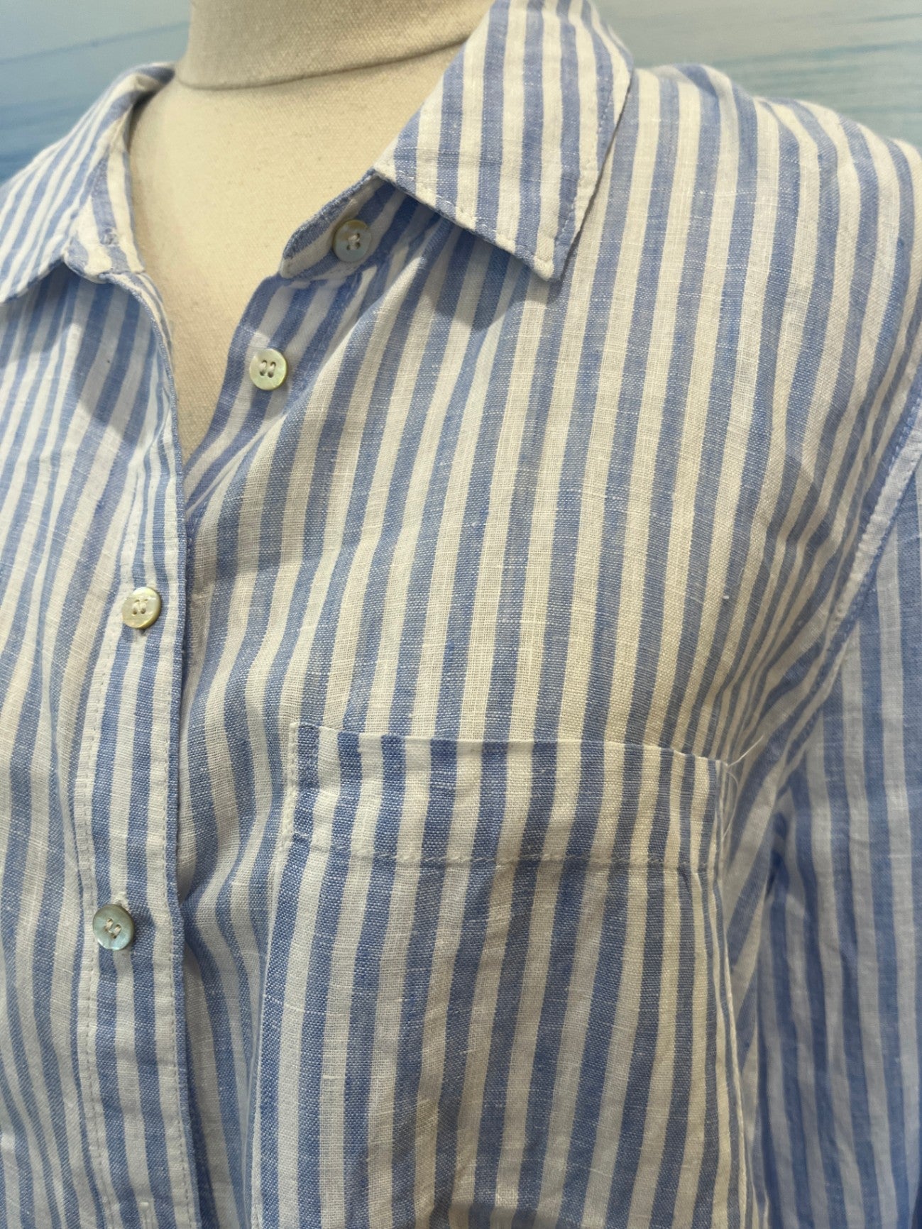Just Jeans Shirt 12 Blue and white