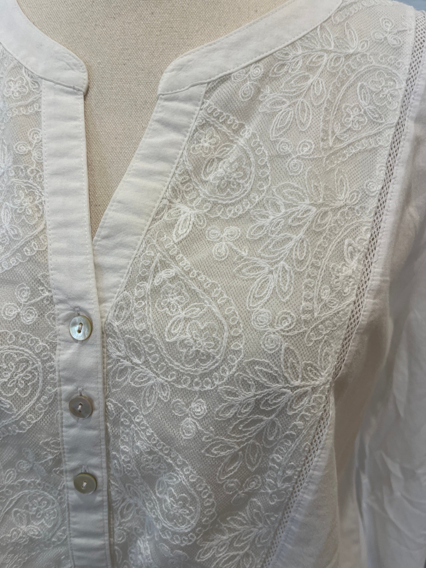 Gerry Weber Longsleeve Embroidery Cream