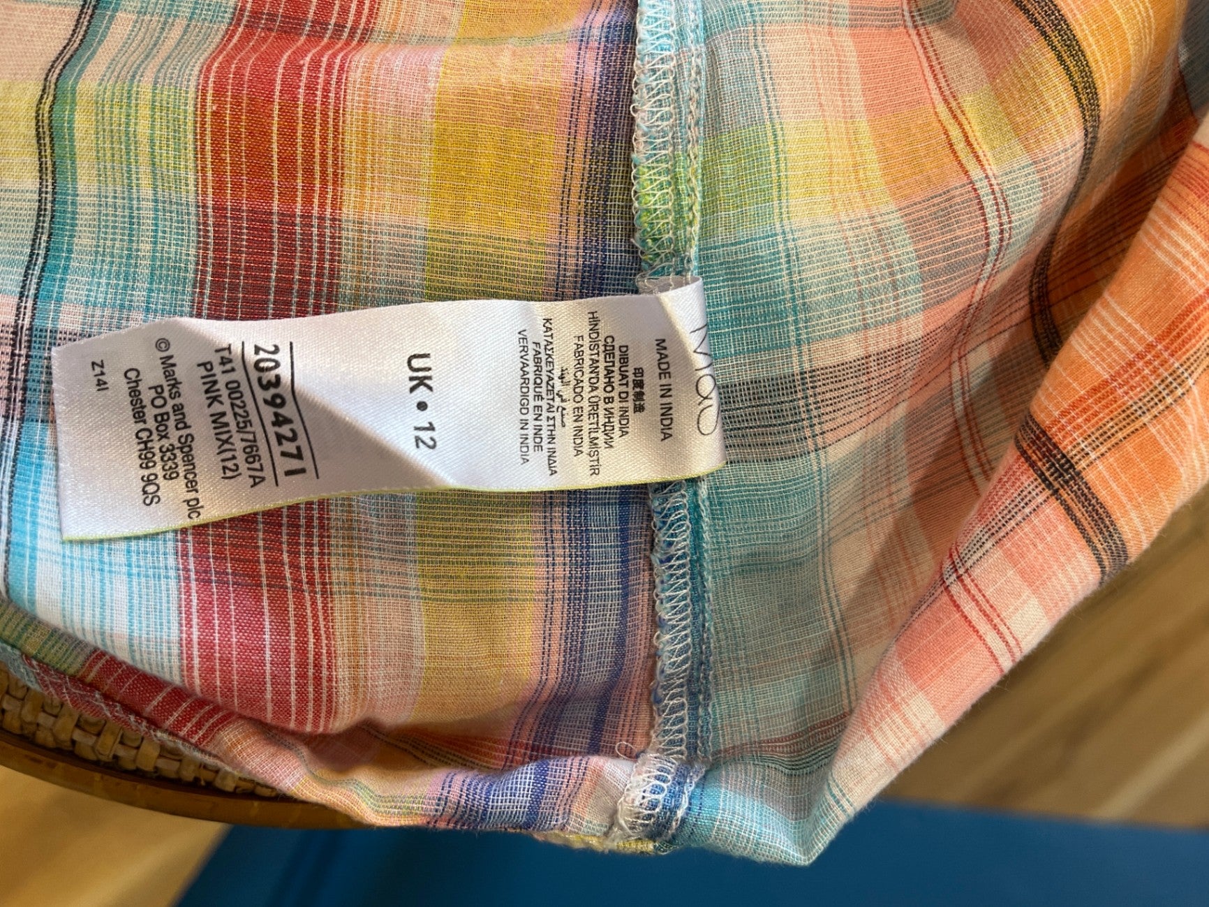 M&S Woman Shirt Multicolor Size 12
