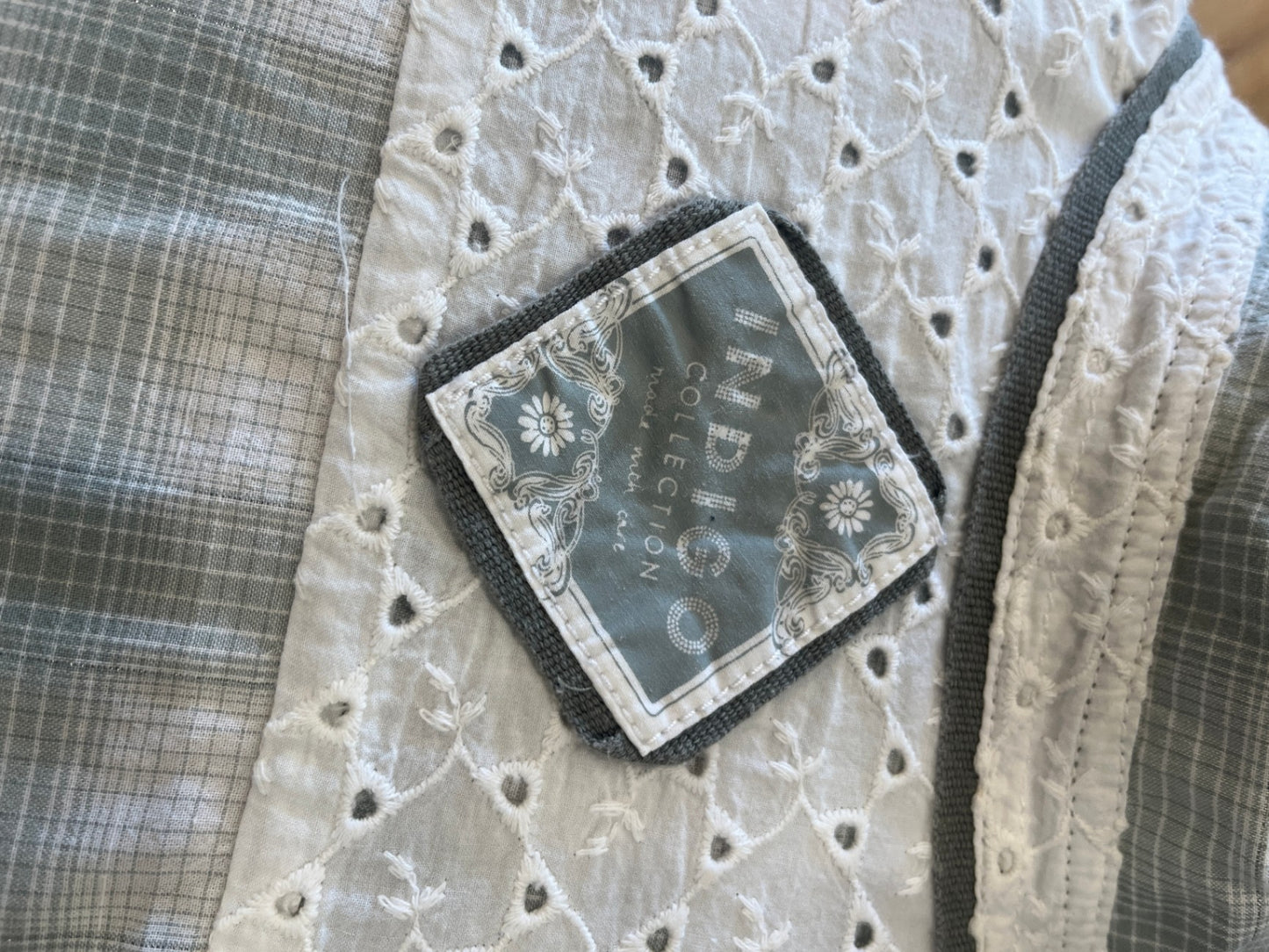 Indigo Collection by M&S Cowgirl Shirt Size 12
