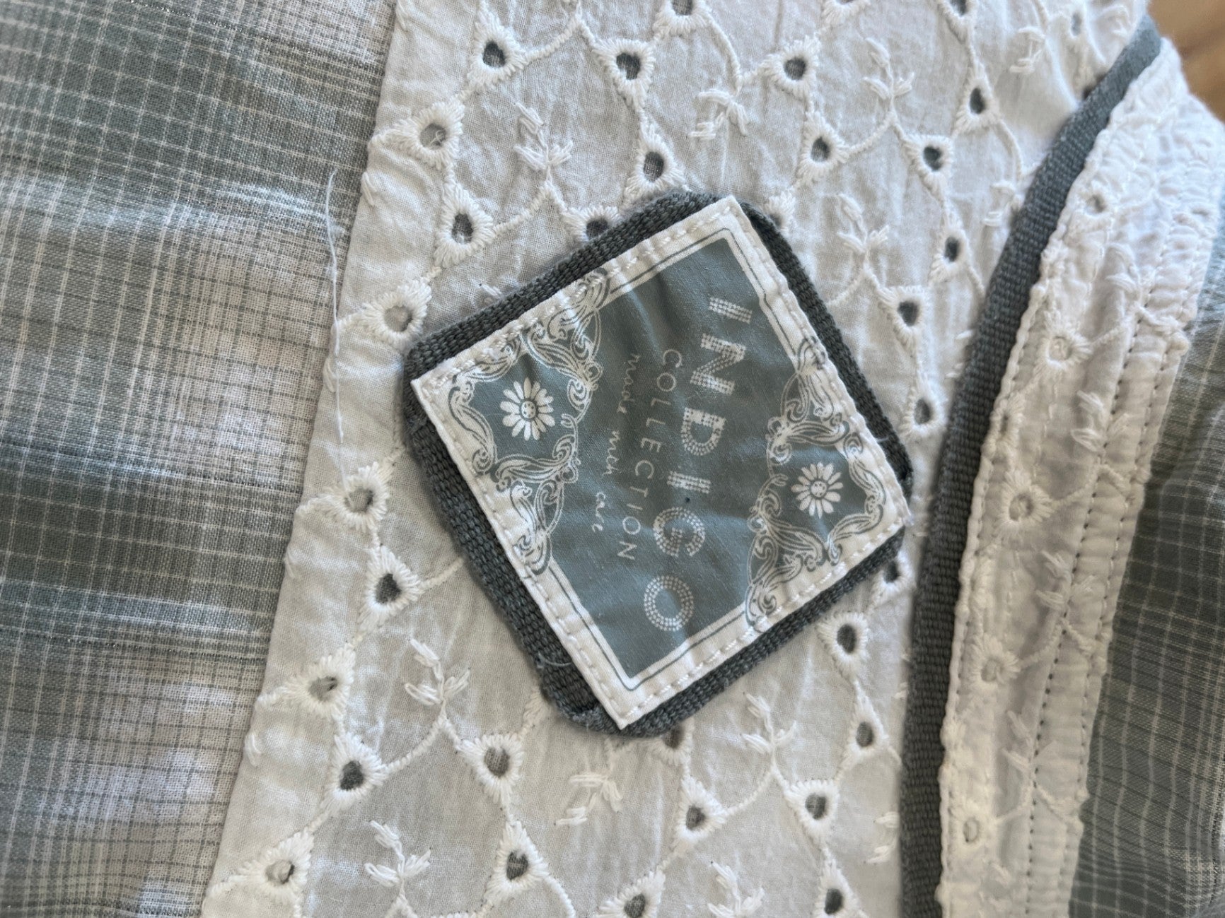 Indigo Collection by M&S Cowgirl Shirt Size 12