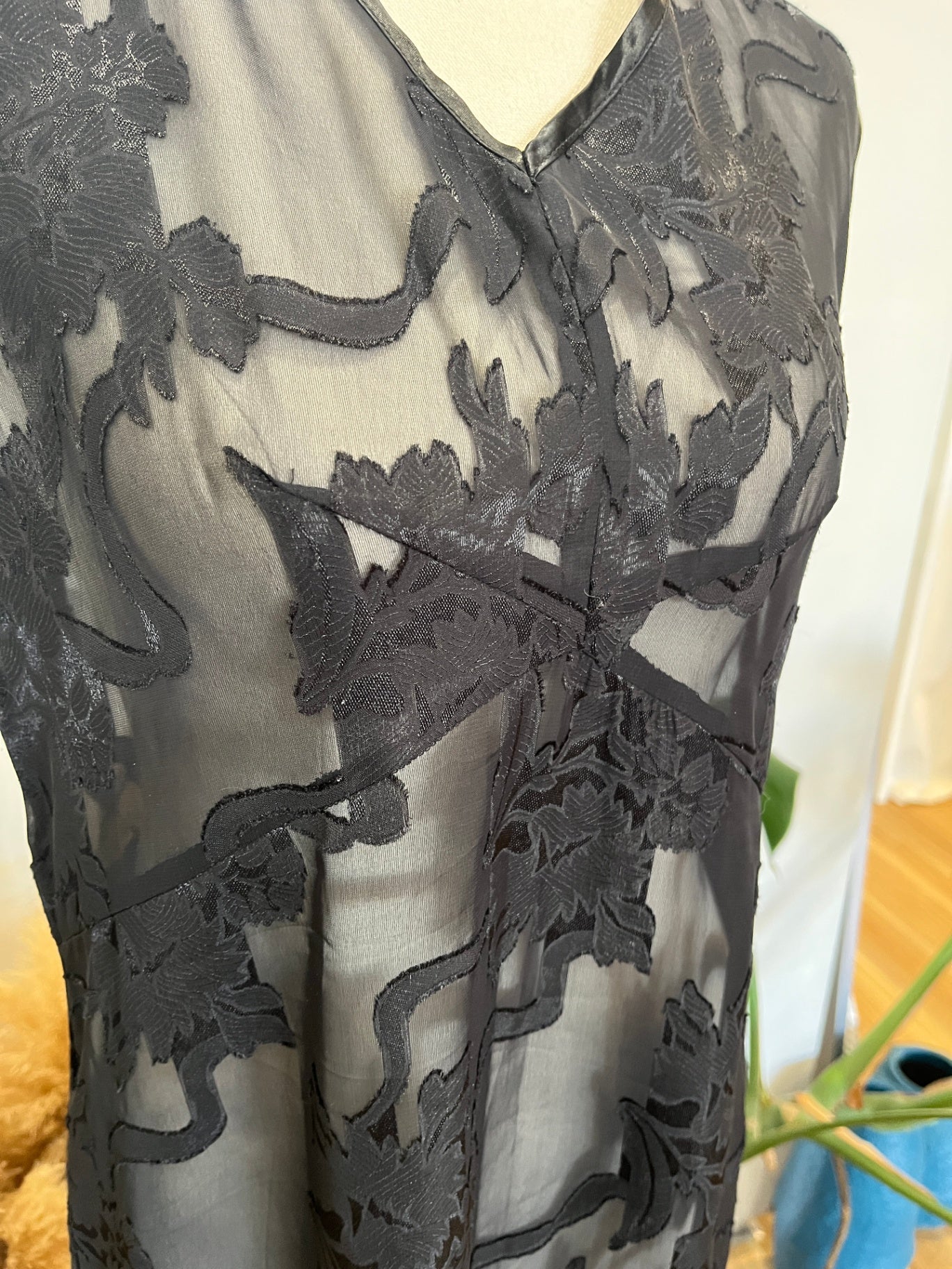 Plush Black Dress Size 14