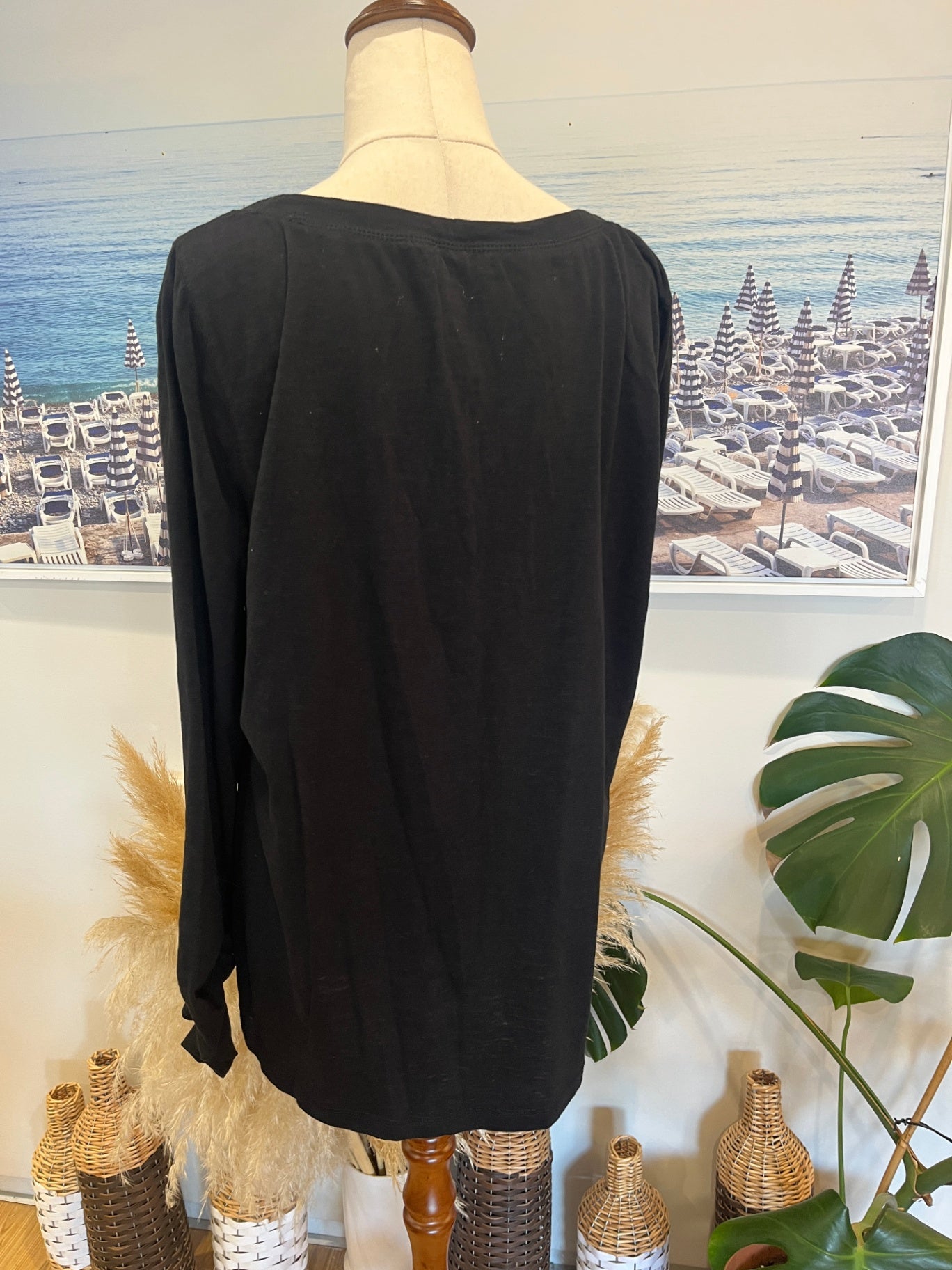 Top Black Long Sleeve