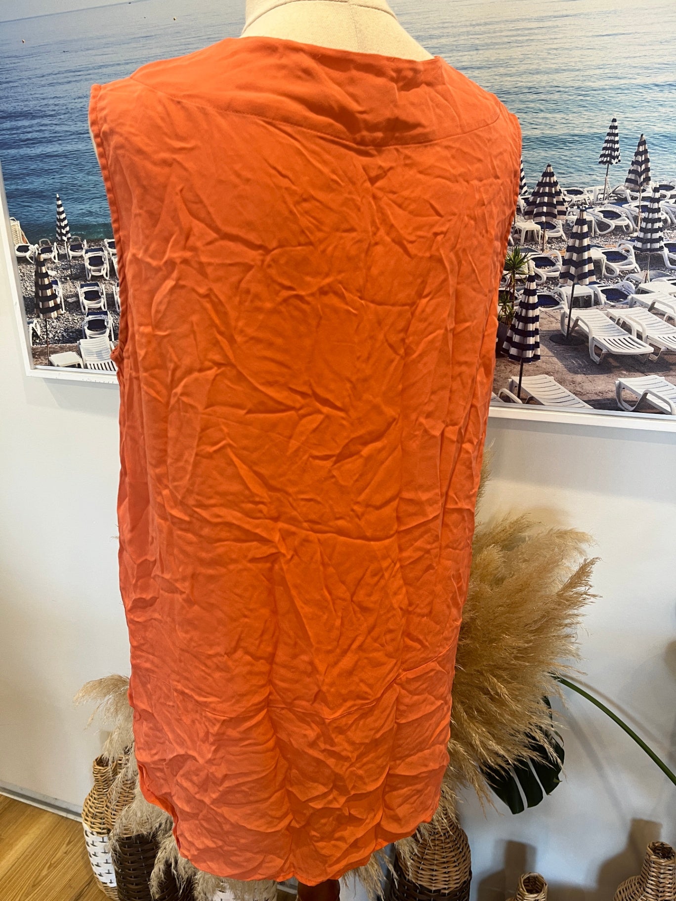 Laura Ashley Orange Blouse 