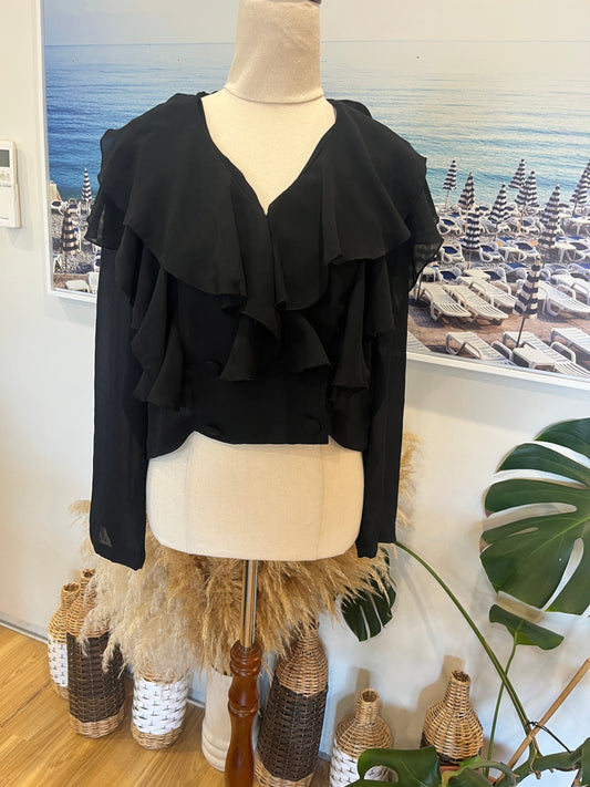 [SALE] Black Top Flamenco Style Medium/Large