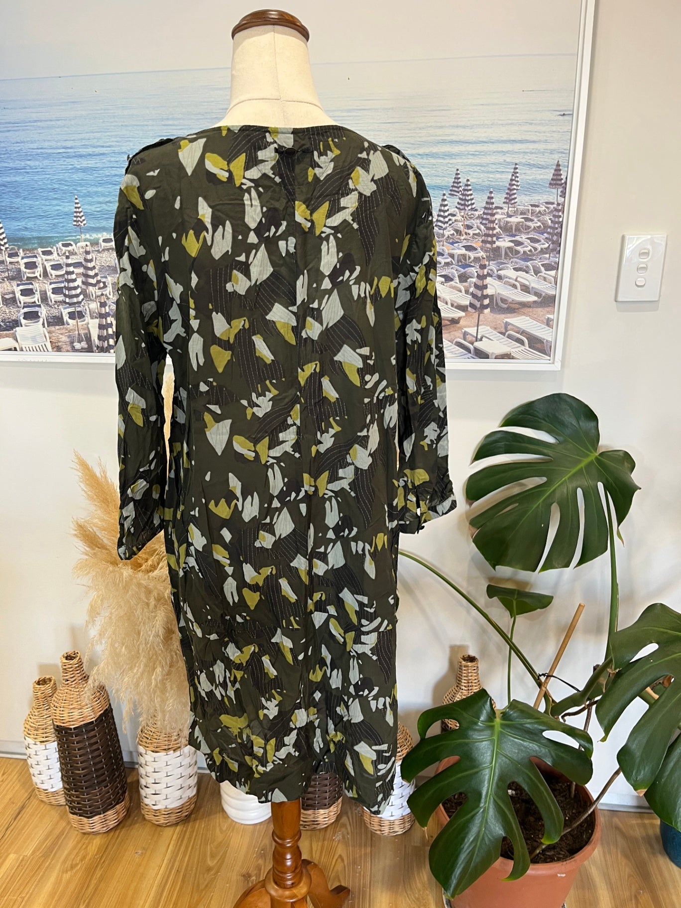 Tunic Green Dress Medium 