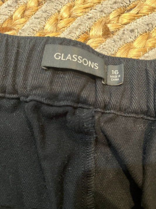 [SALE] GLASSONS Black Pants Size 16