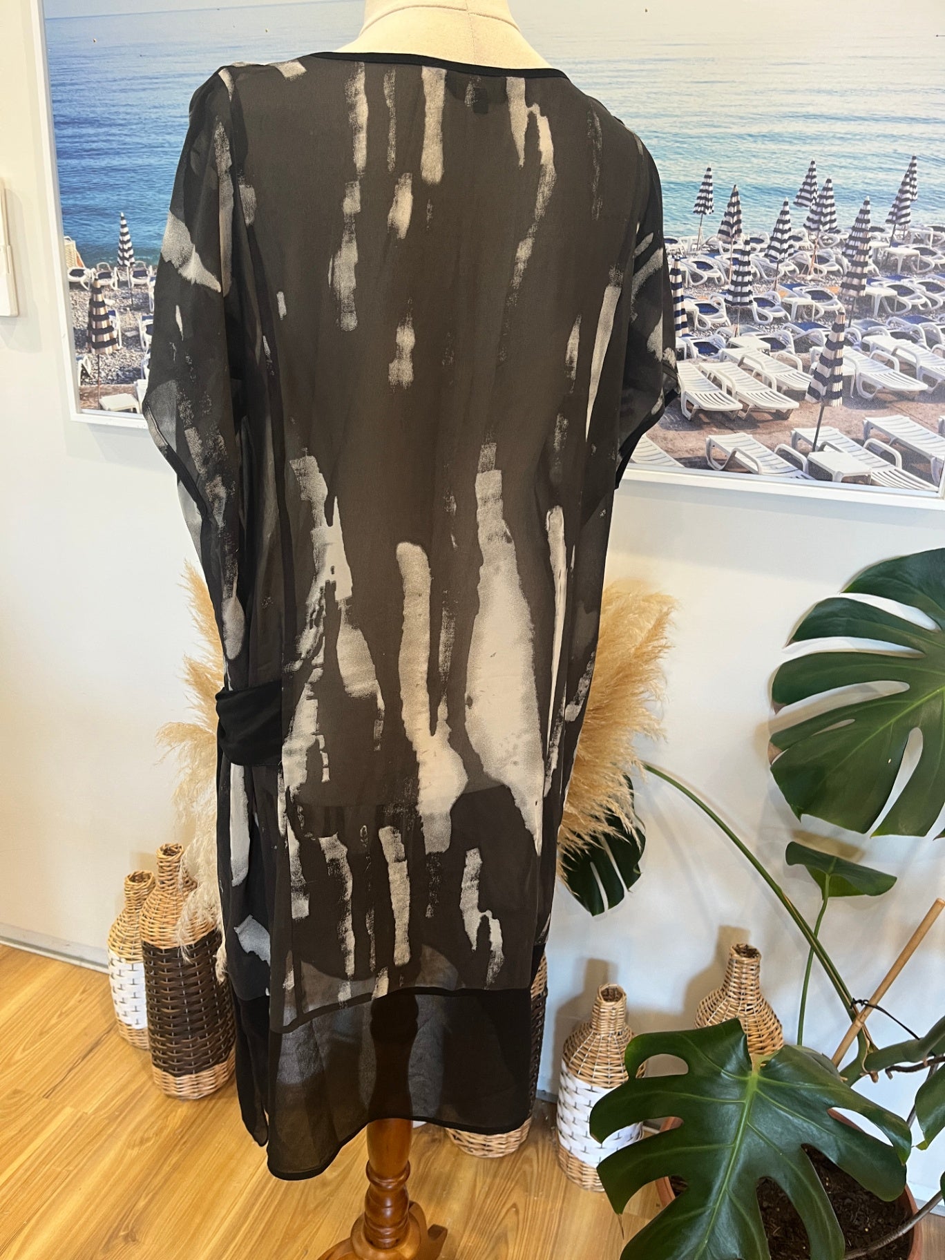 VAMP Dark Green/Grey Dress Size 10