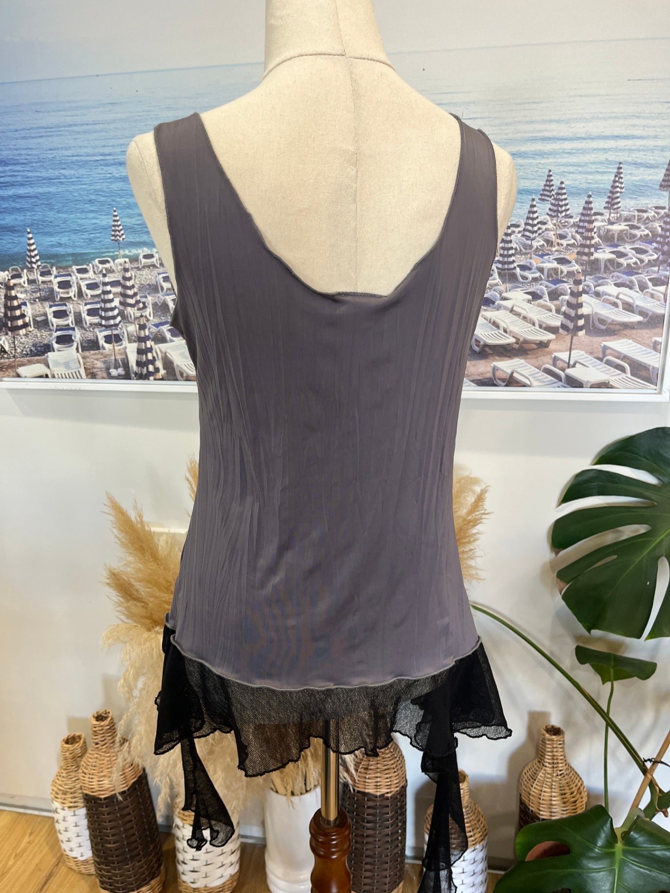 The Carpenter's Daughter Camisole Large Grey