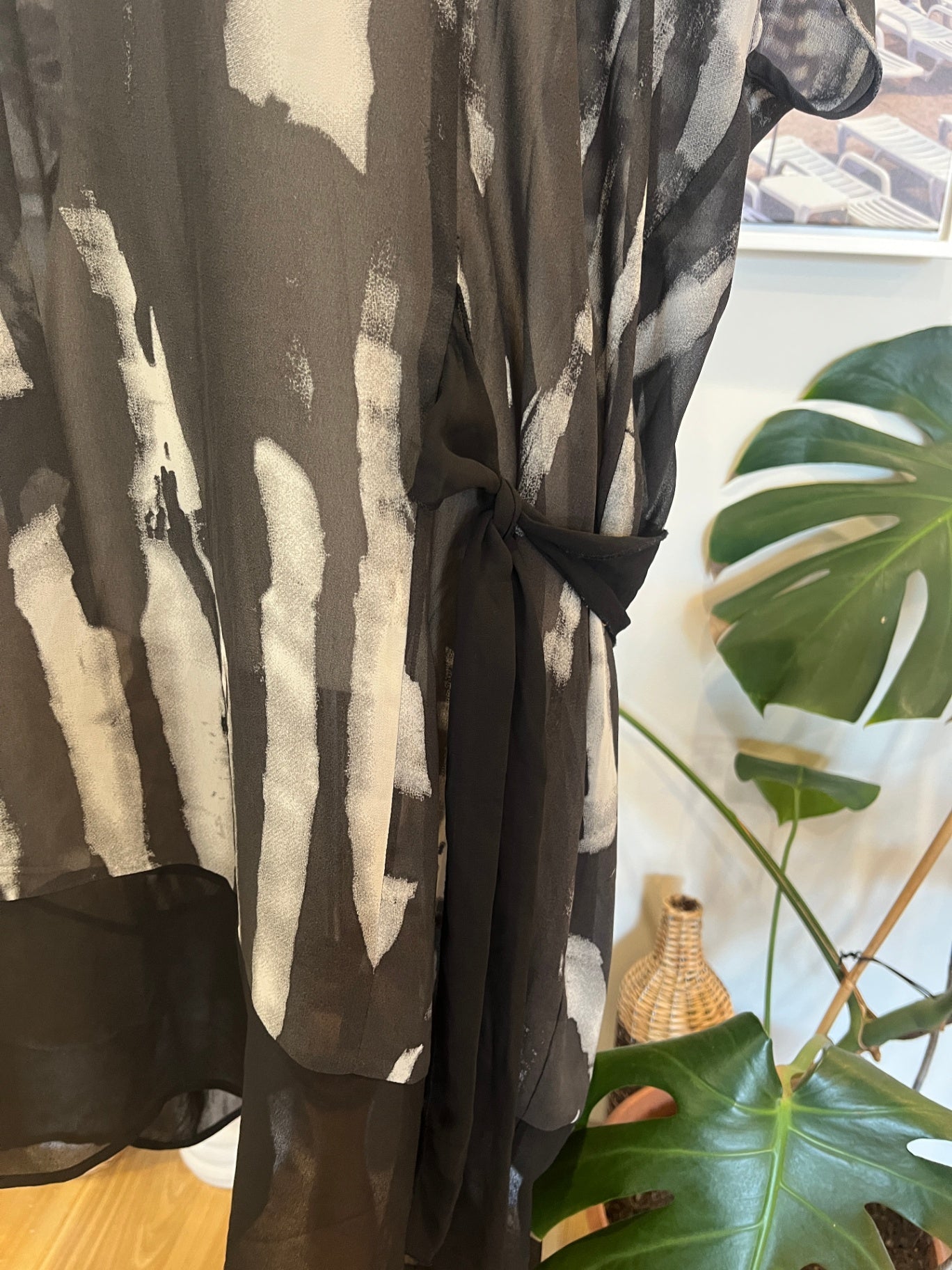 VAMP Dark Green/Grey Dress Size 10