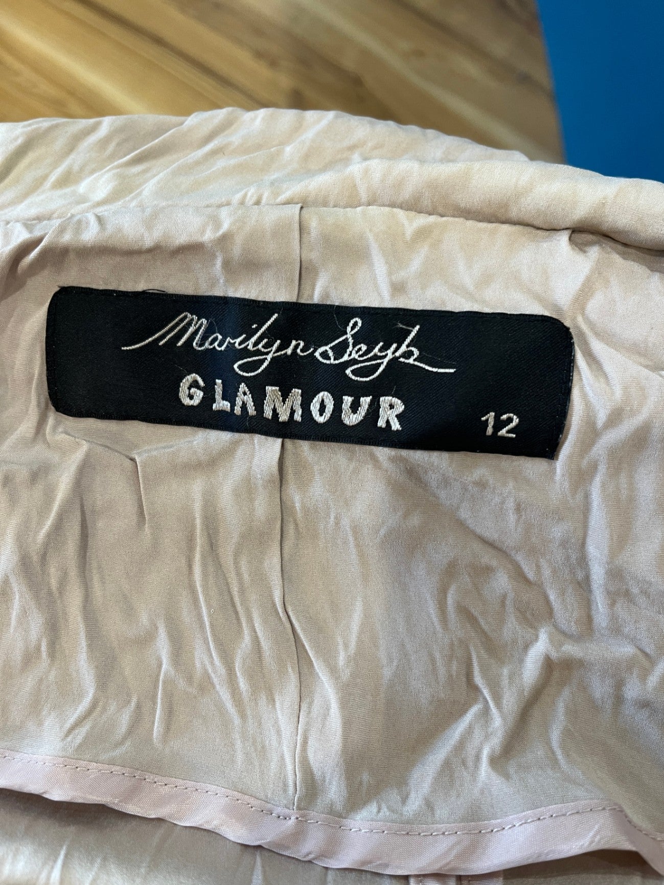 Marilyn Seigh GLAMOUR Lightweight Jacket Beige 12