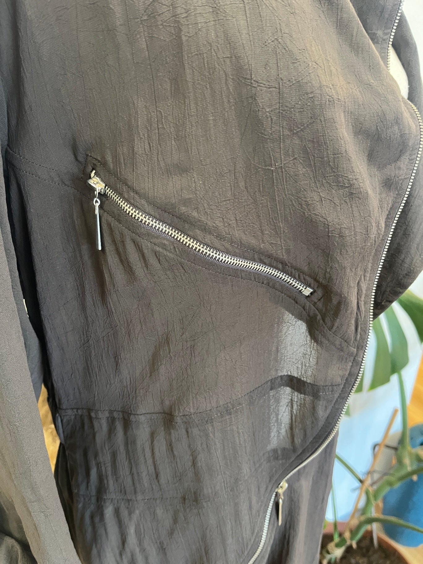 Soeur Lightweight Olive Green Jacket Medium 