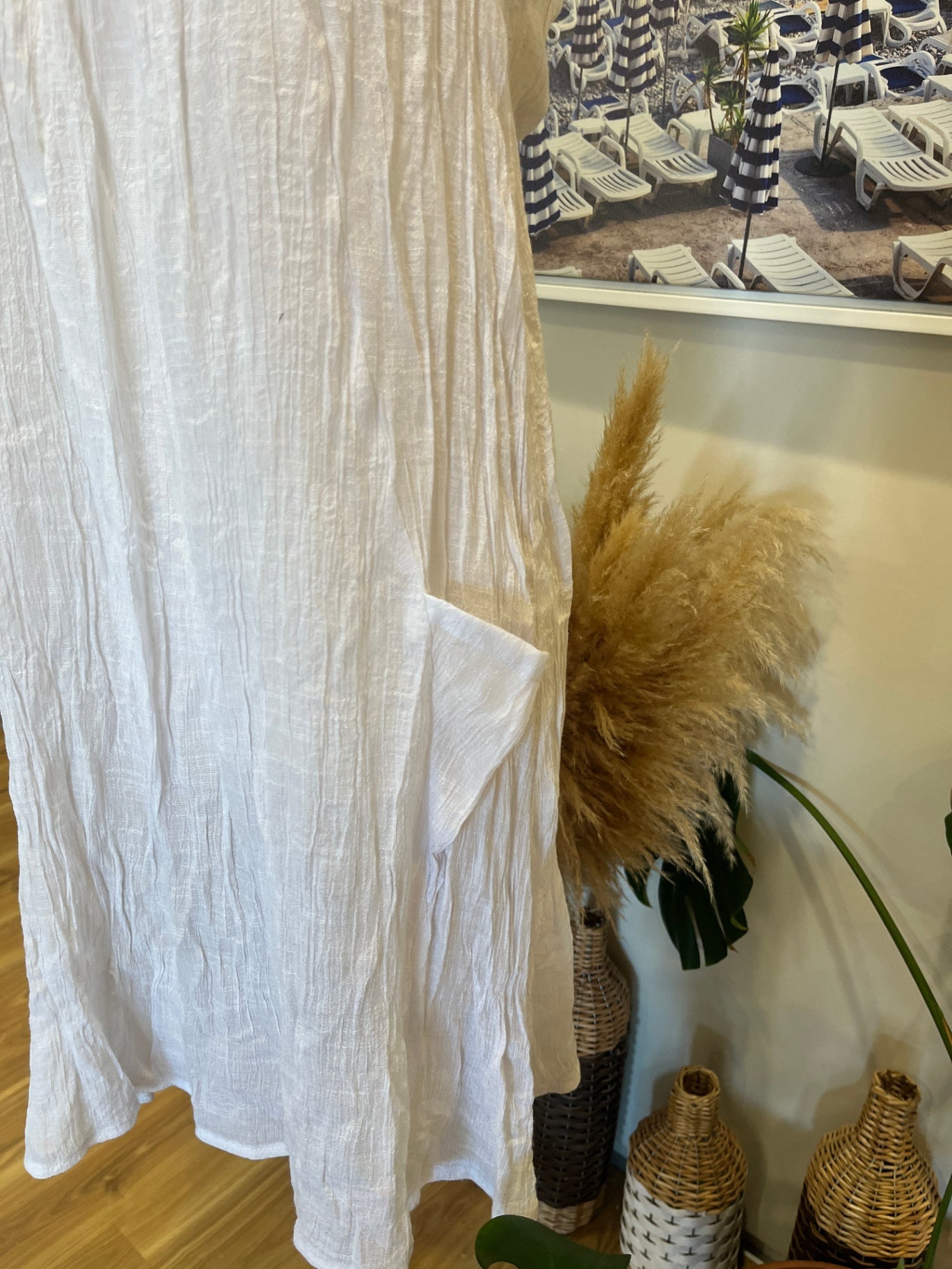 Filo Cream Dress Size 10
