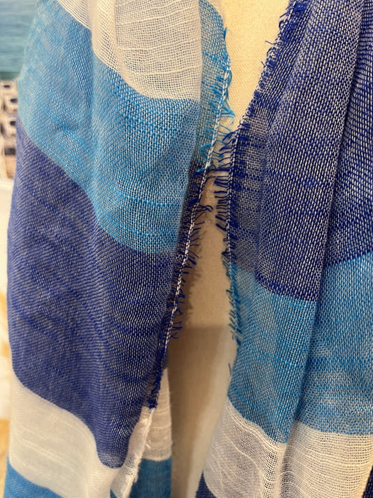[SALE] Scarf Blue Stripes