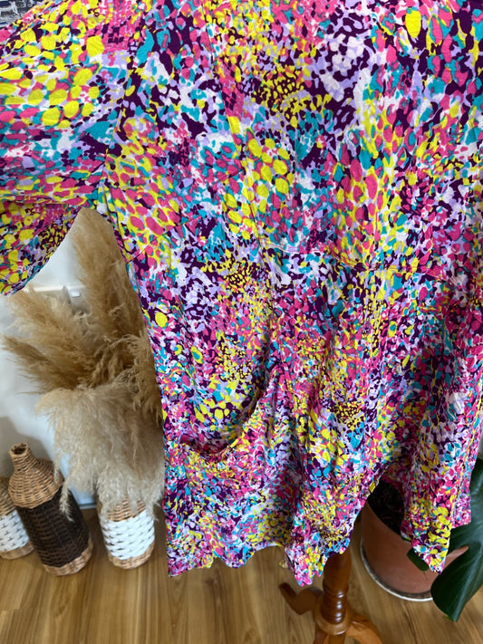 [SALE] Top Multicolored Pattern Size 18
