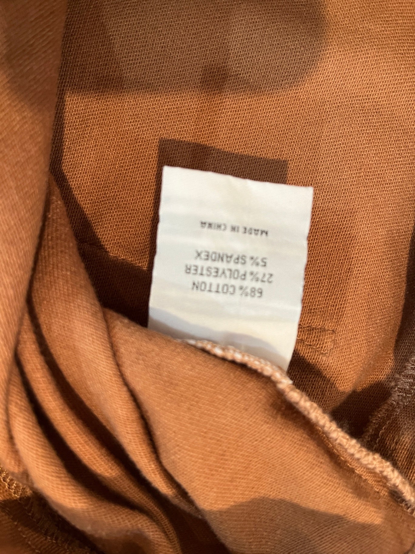 Renoma Rusty Brown Pants Size 18